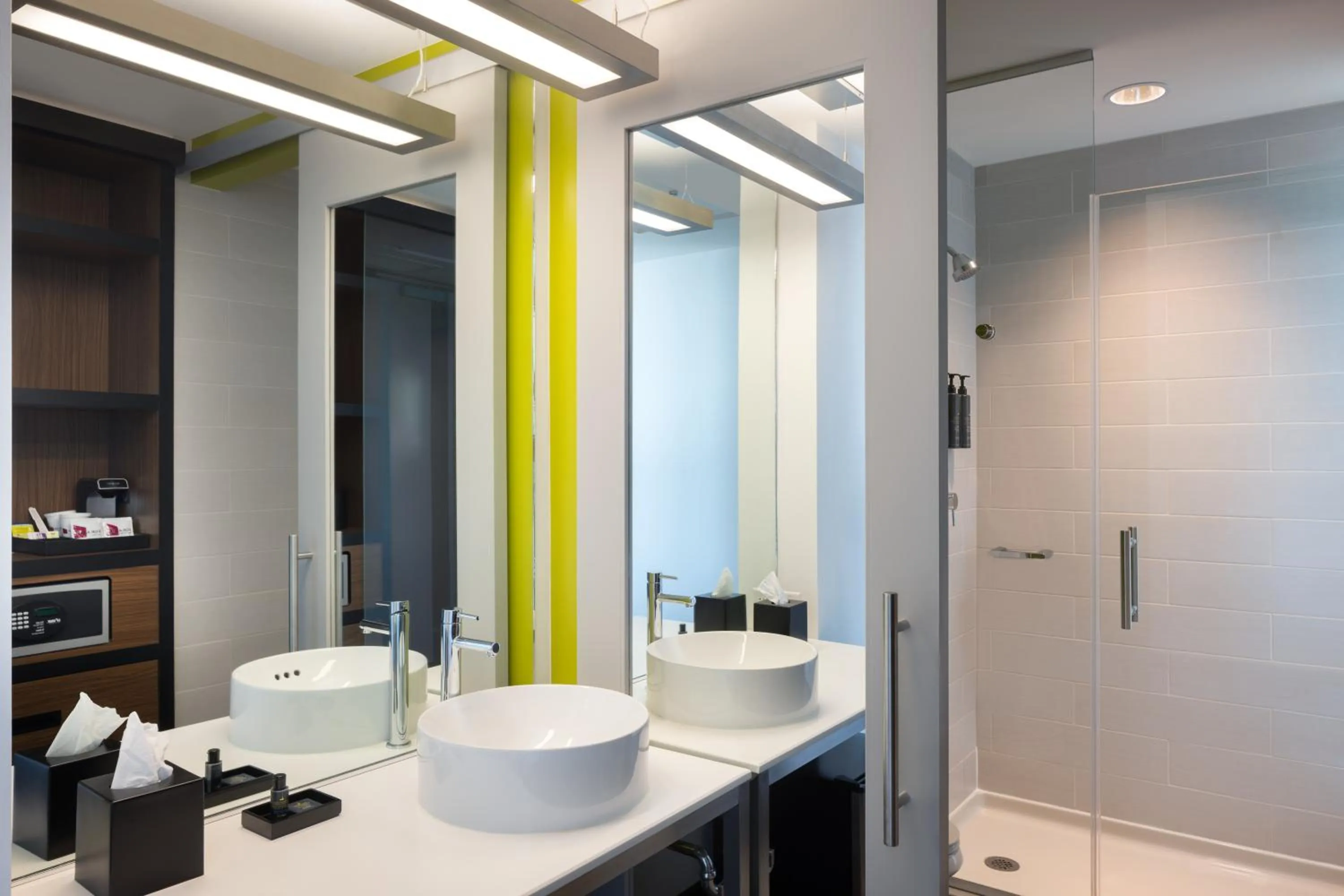 Bathroom in Aloft Wichita