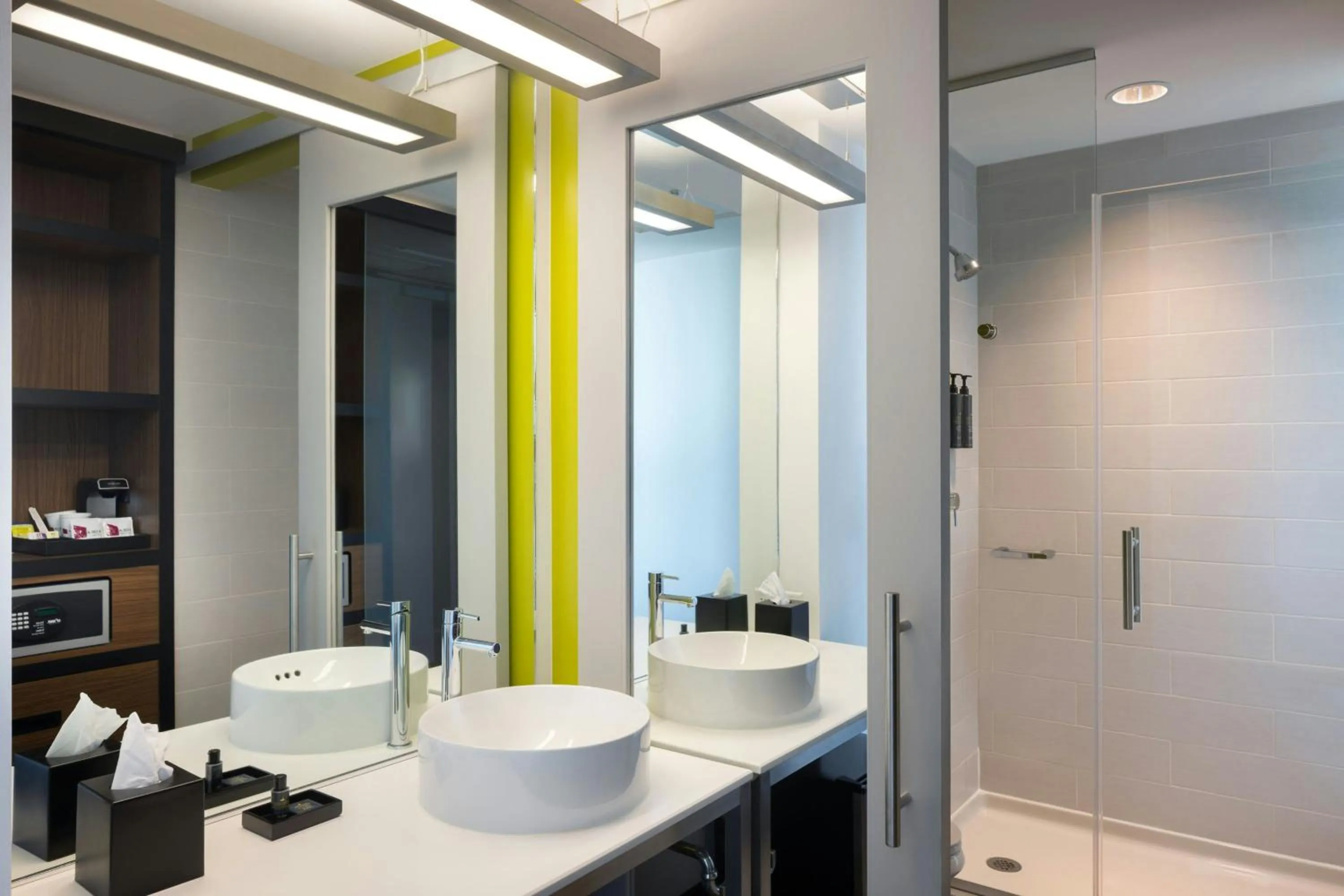 Bathroom in Aloft Wichita