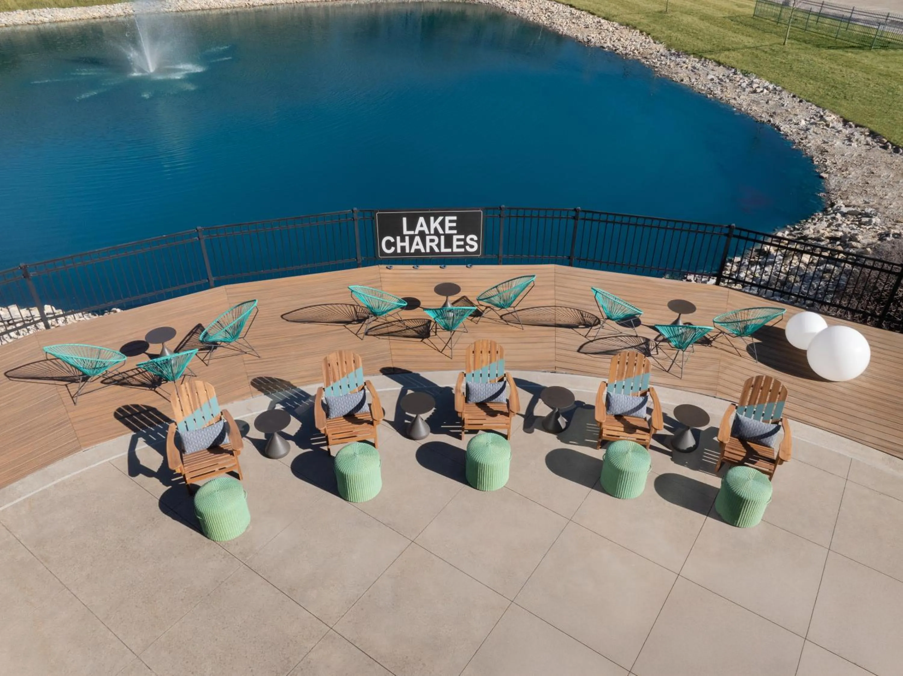 Patio in Aloft Wichita