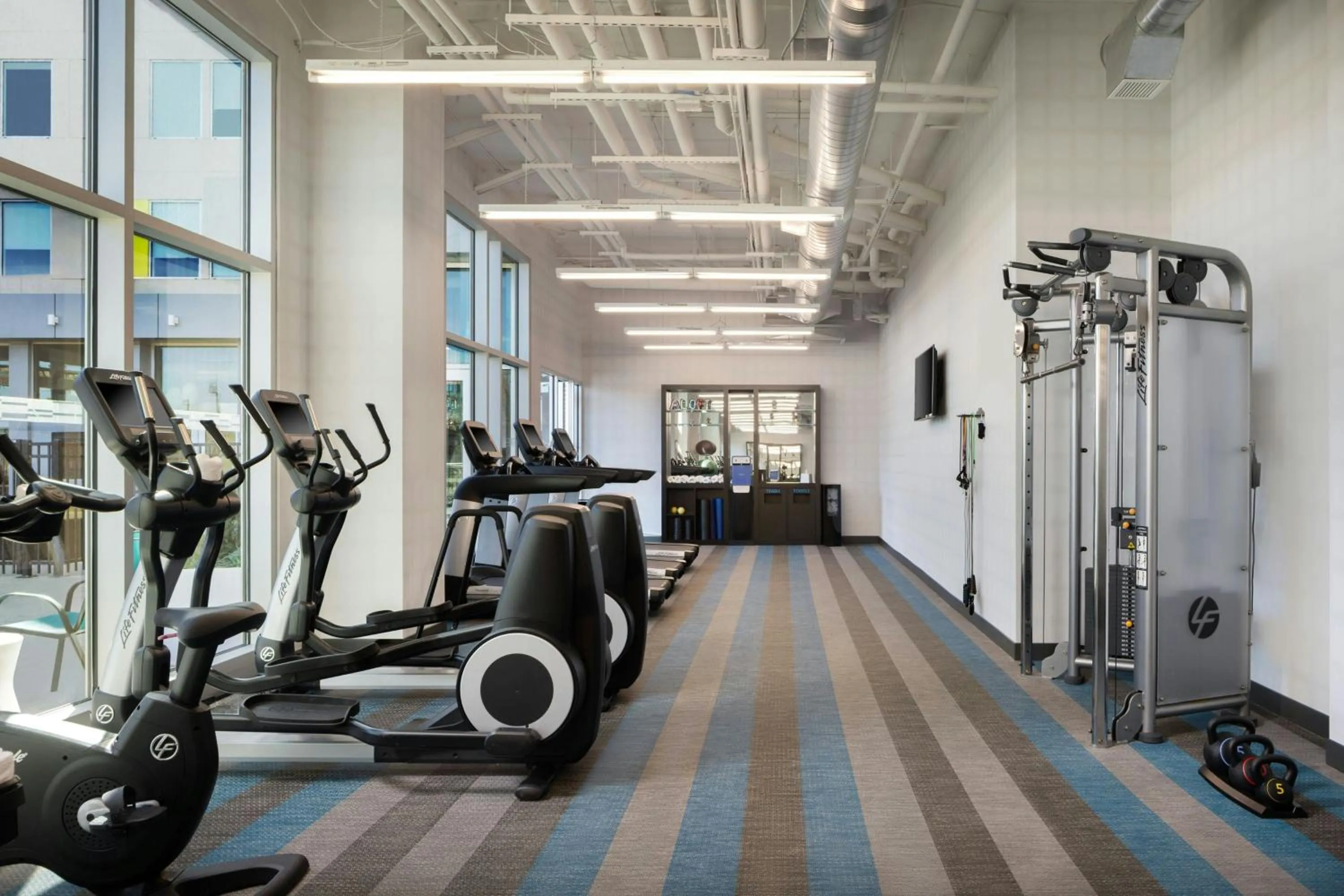 Fitness centre/facilities in Aloft Wichita