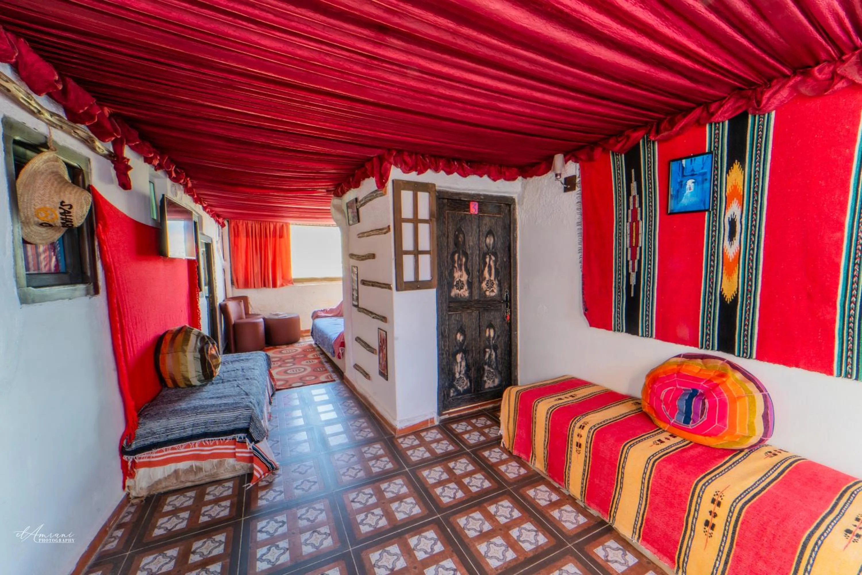 Bed in Riad Antek
