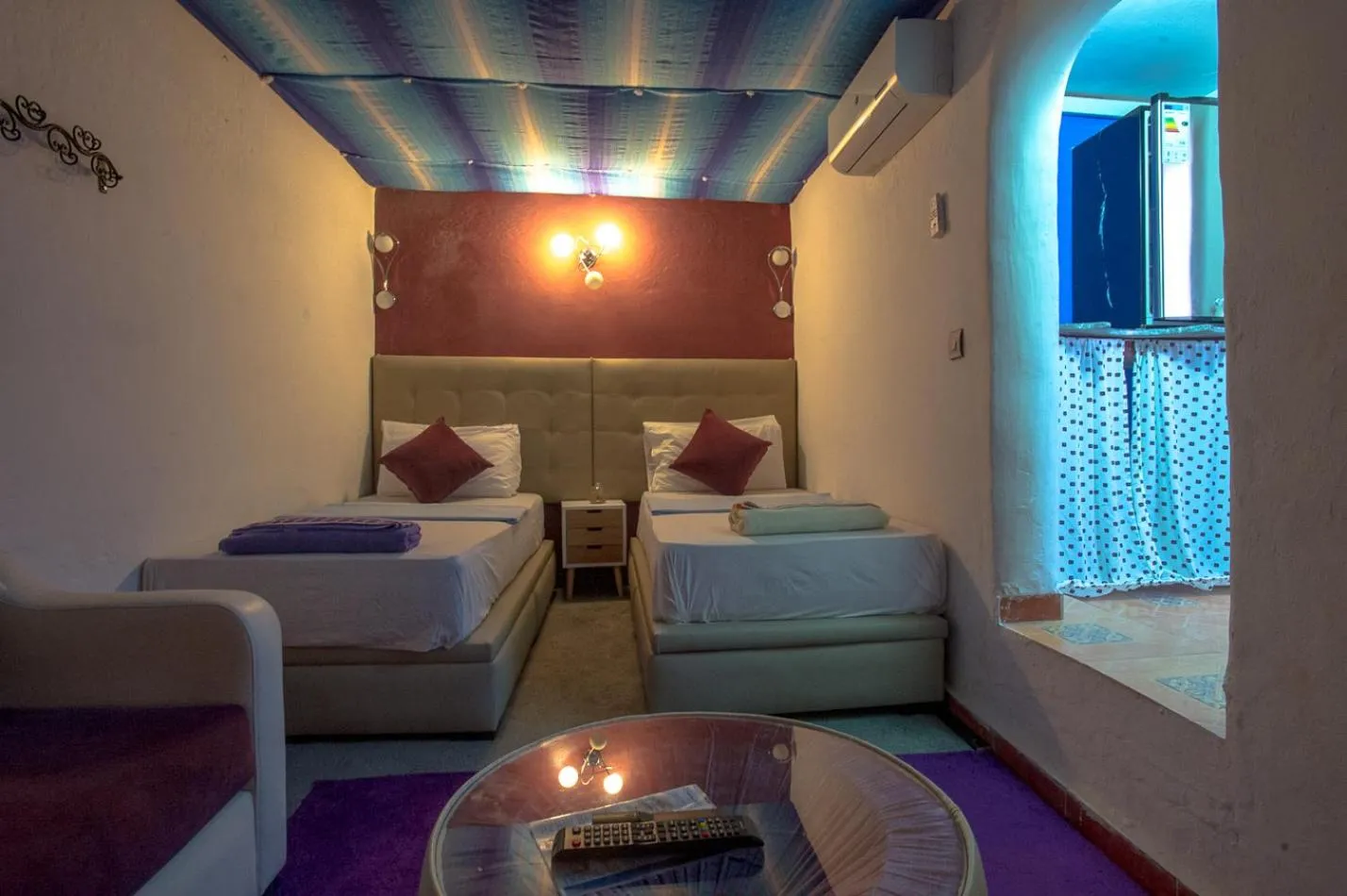 Bed in Riad Antek
