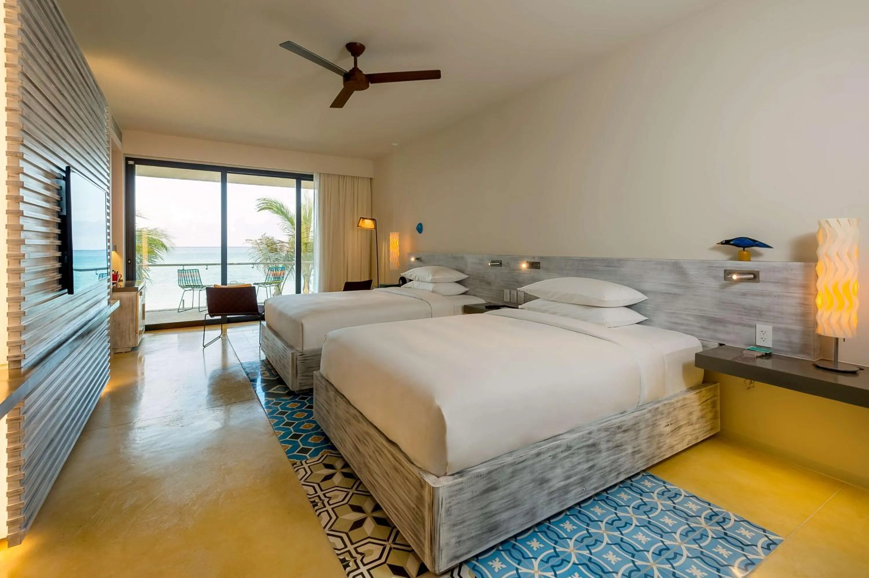 Bedroom in Andaz Mayakoba - a concept by Hyatt