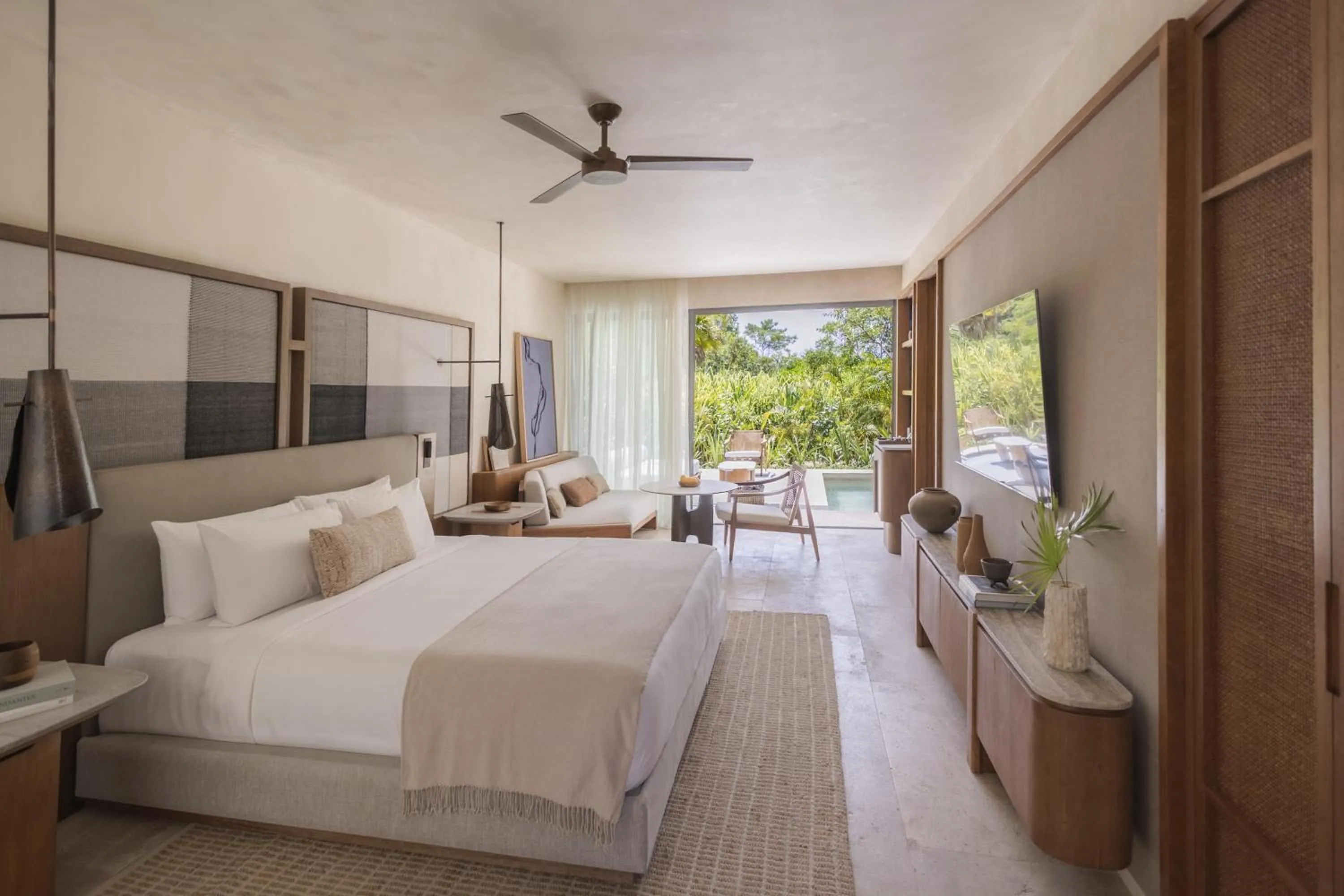 Bedroom, Bed in Alila Mayakoba