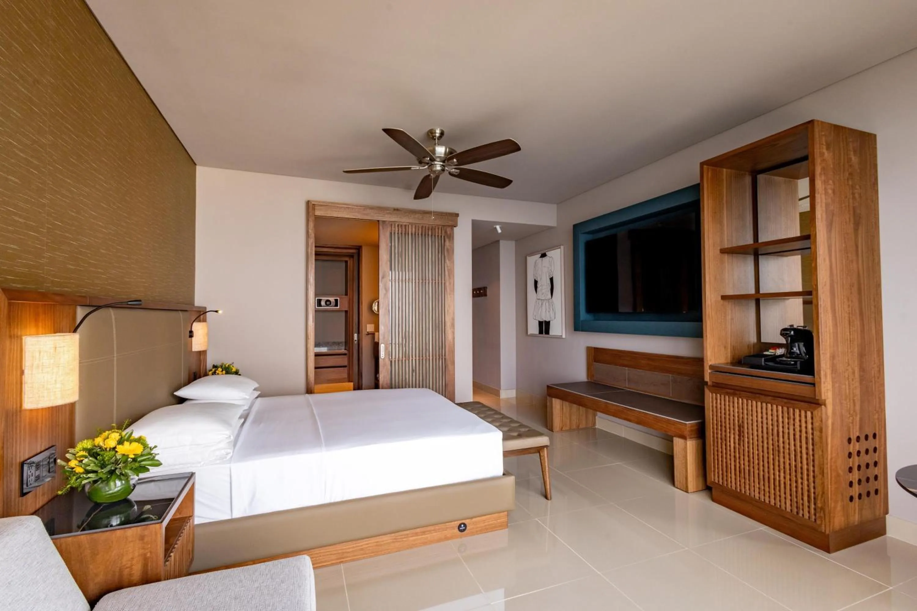 Bedroom, Bed in Hyatt Regency Cartagena