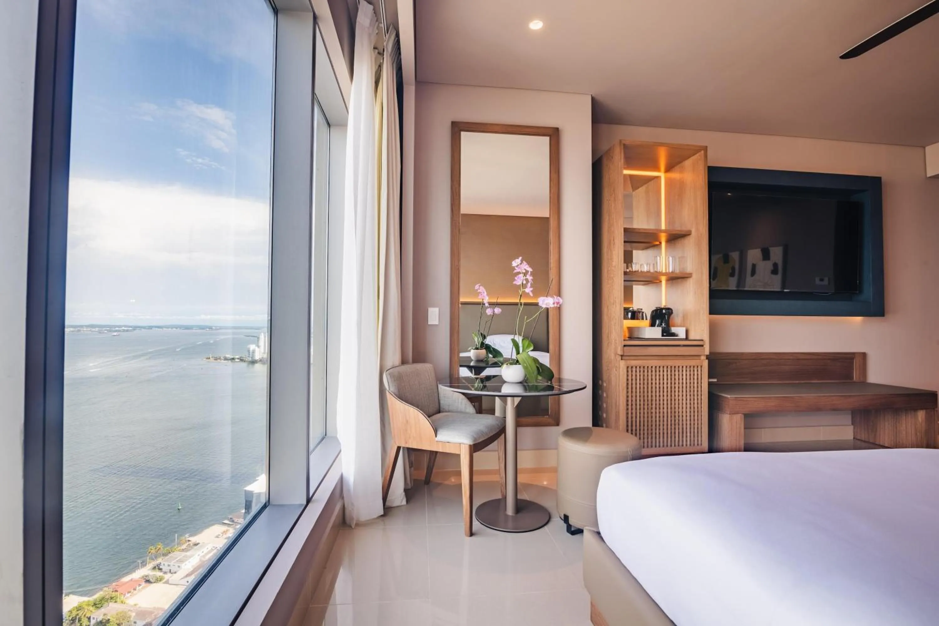 Bedroom, Bed in Hyatt Regency Cartagena