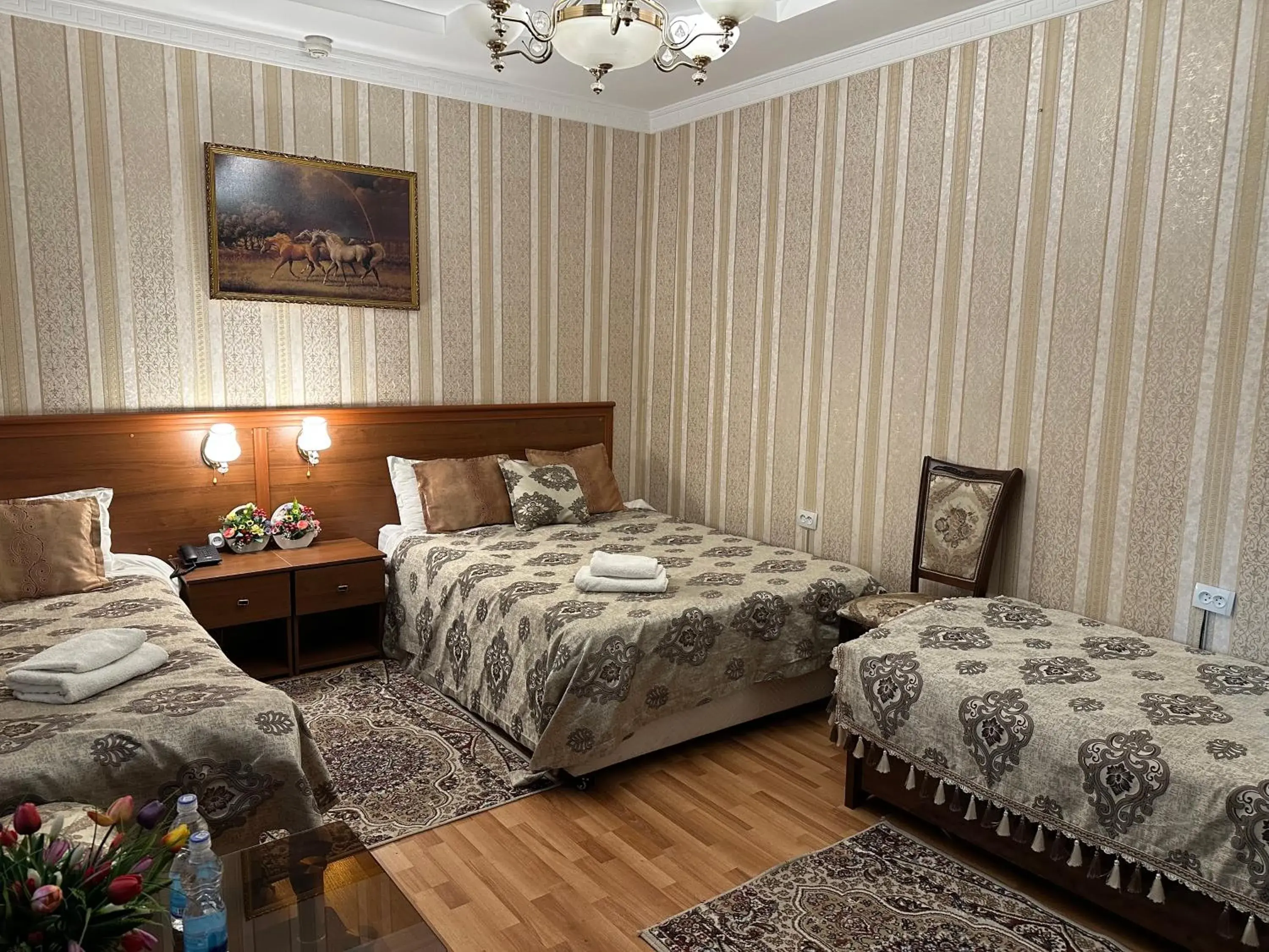 Comfort Quadruple Room - single occupancy in Sarbon Hotel Tashkent Comfort Quadruple Room - single occupancy in Sarbon Hotel Tashkent