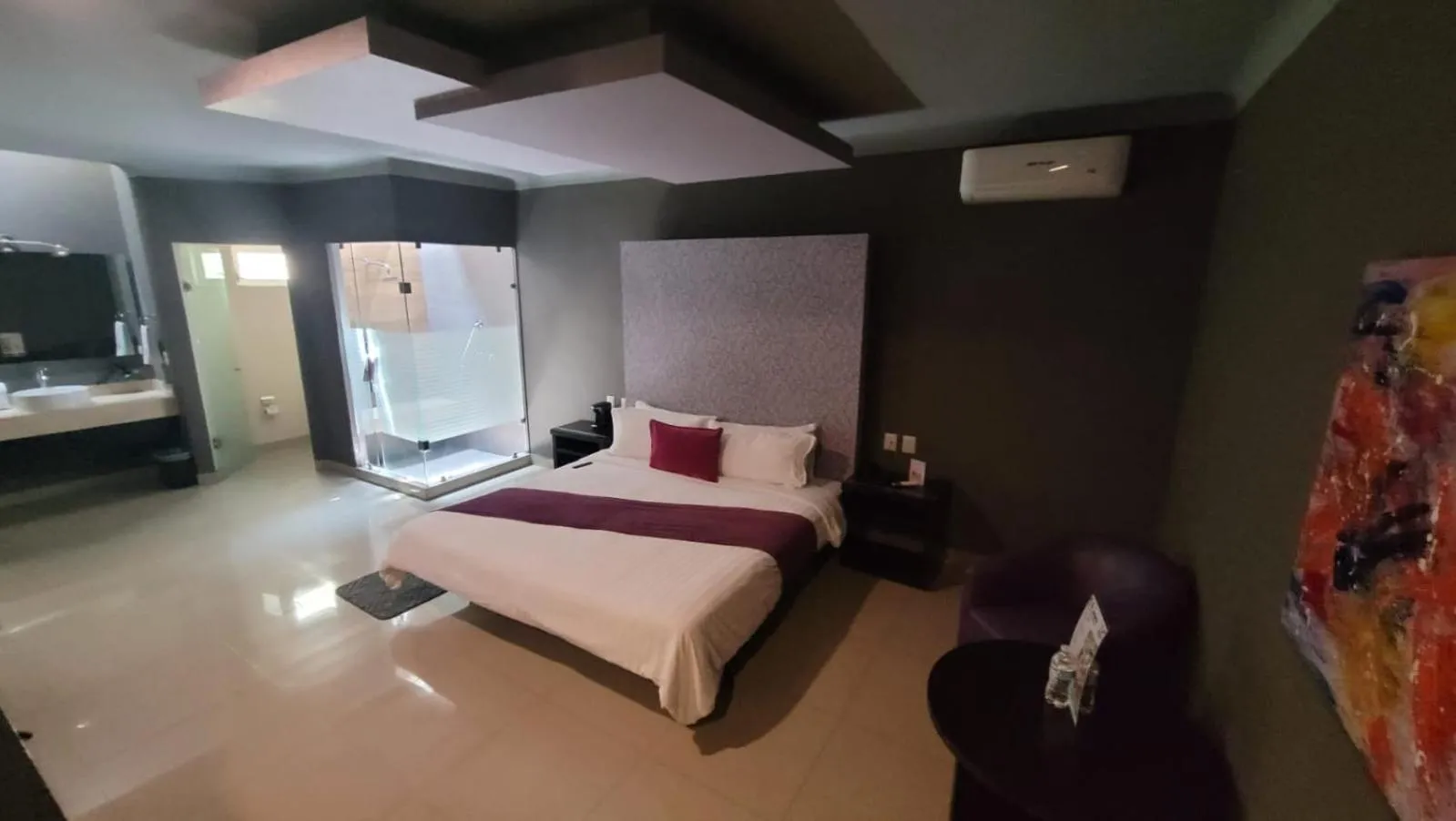 Bedroom, Bed in Motel Real de Queretaro