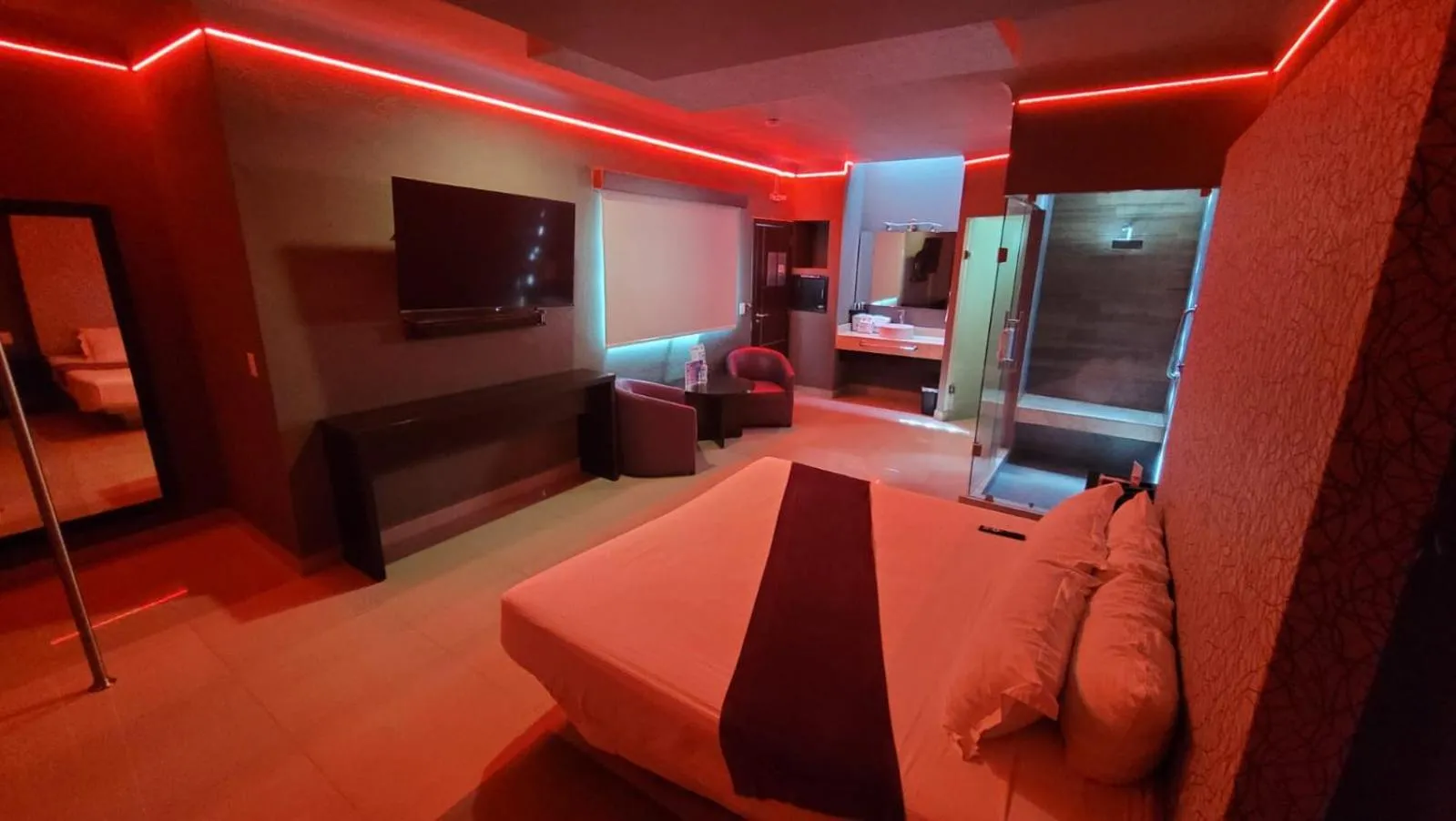Bedroom in Motel Real de Queretaro
