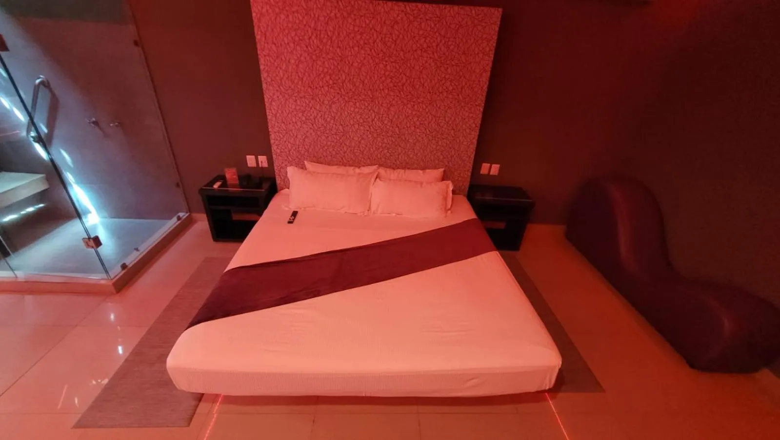 Bedroom, Bed in Motel Real de Queretaro