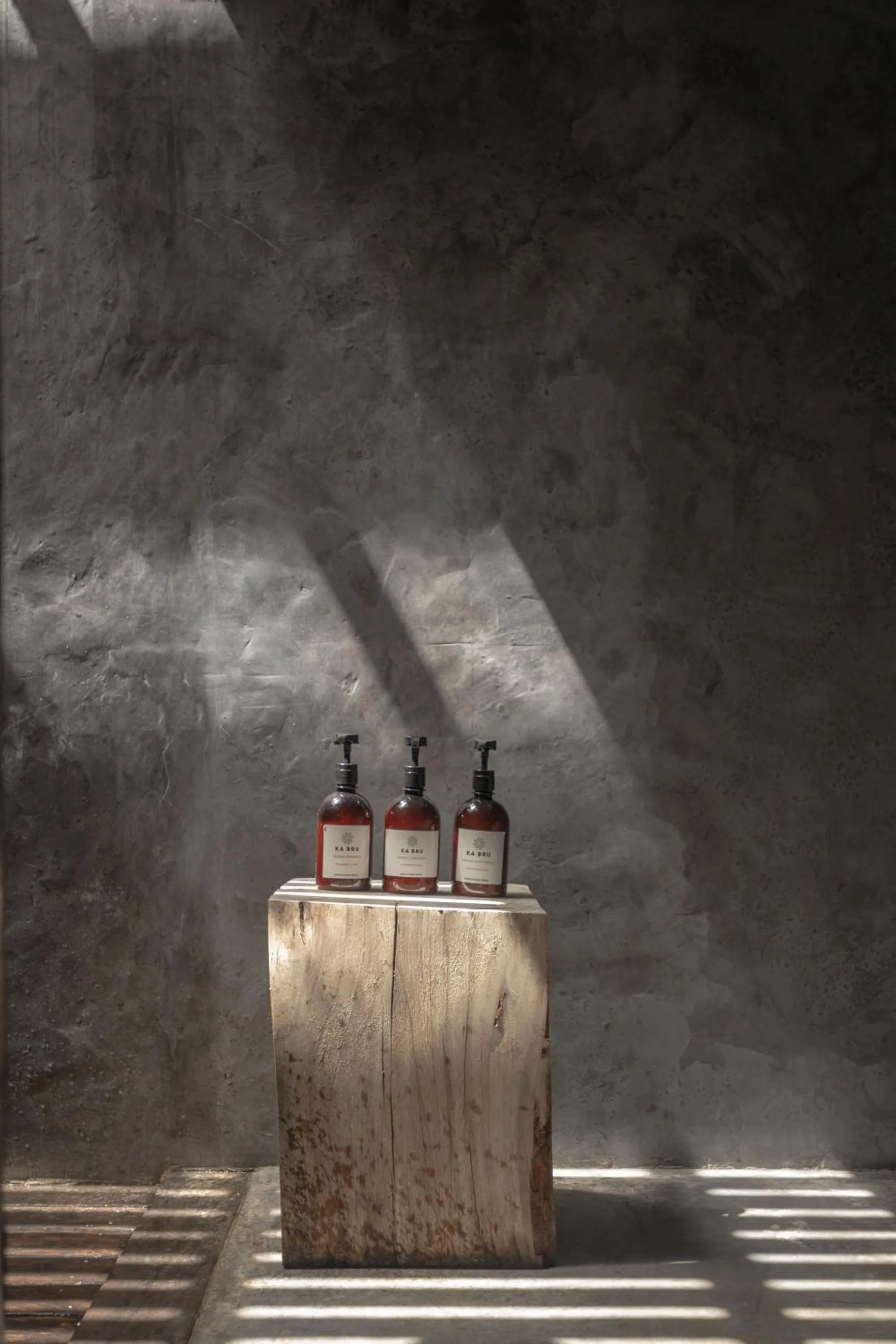 Shower in KA BRU Beach Boutique Hotel