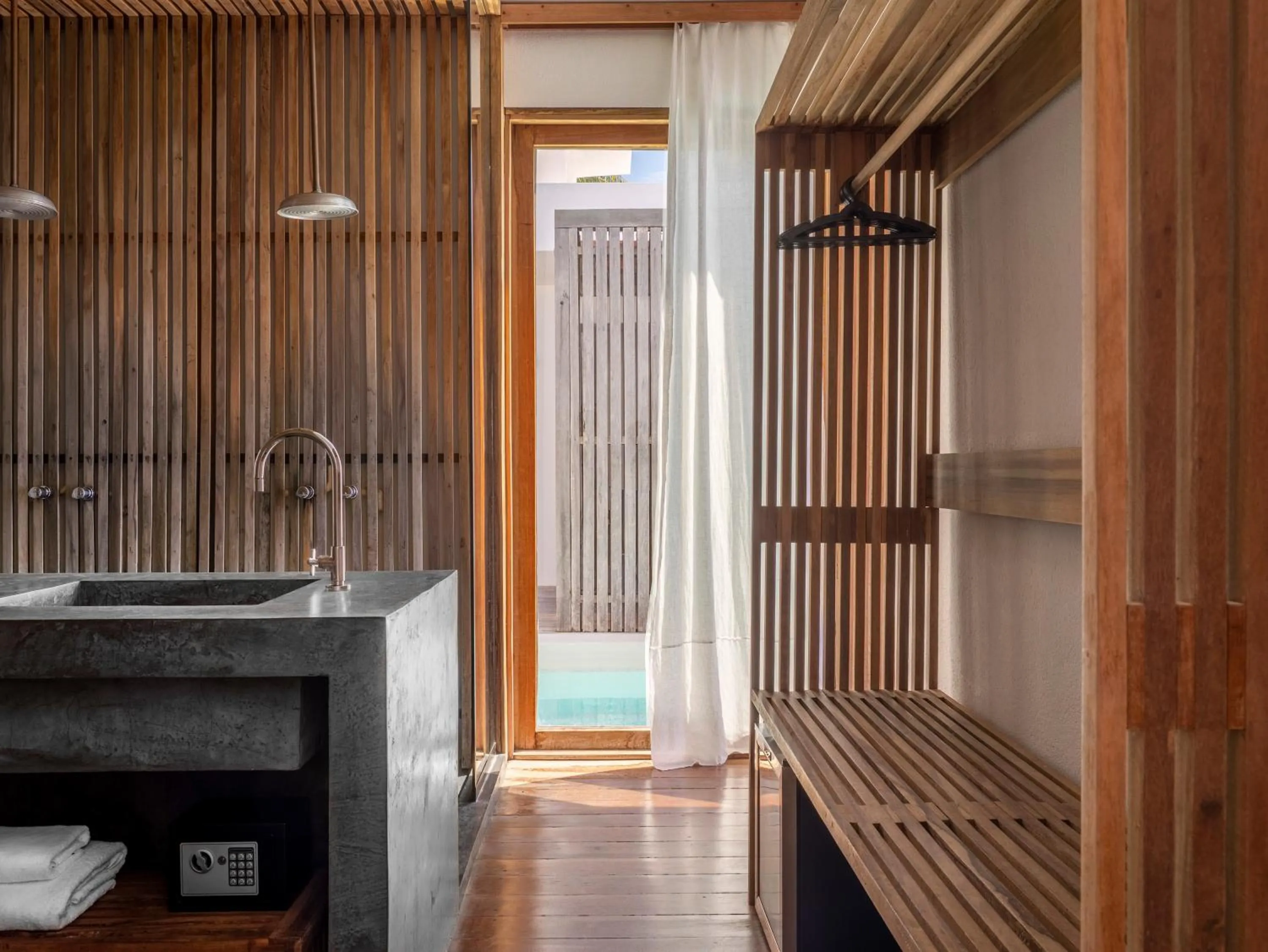 Bathroom in KA BRU Beach Boutique Hotel