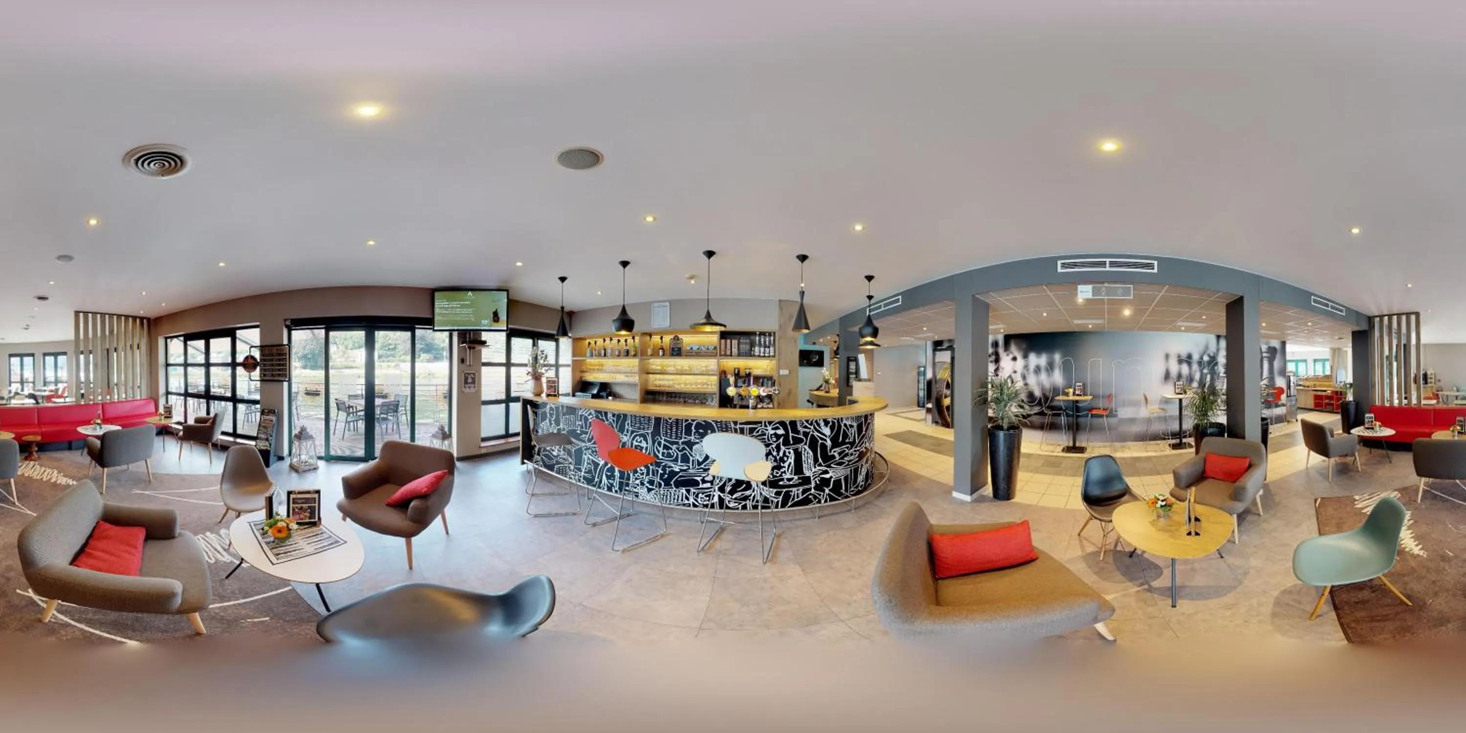 Living room in ibis Dinant Centre