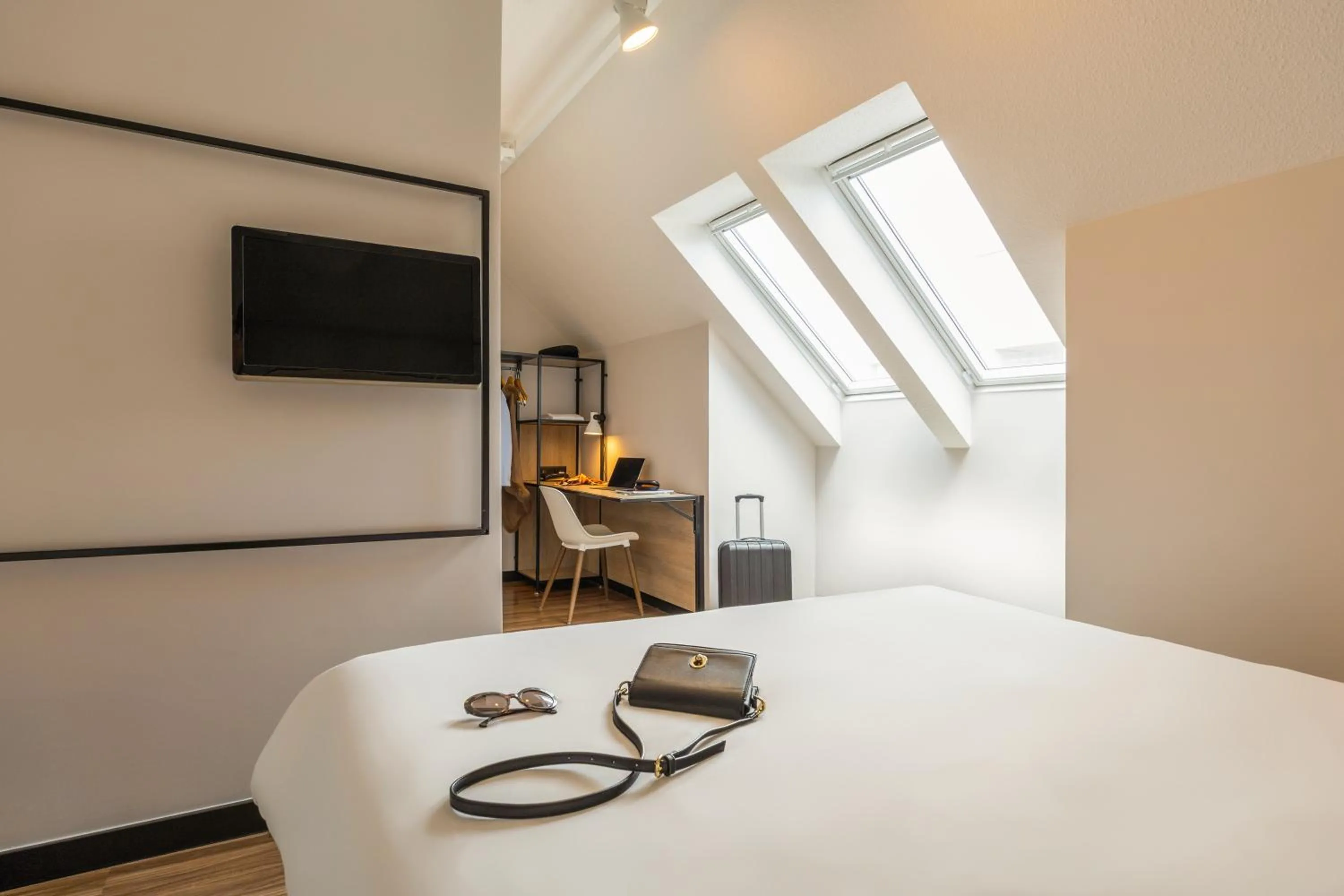 Bed in Ibis Namur Centre