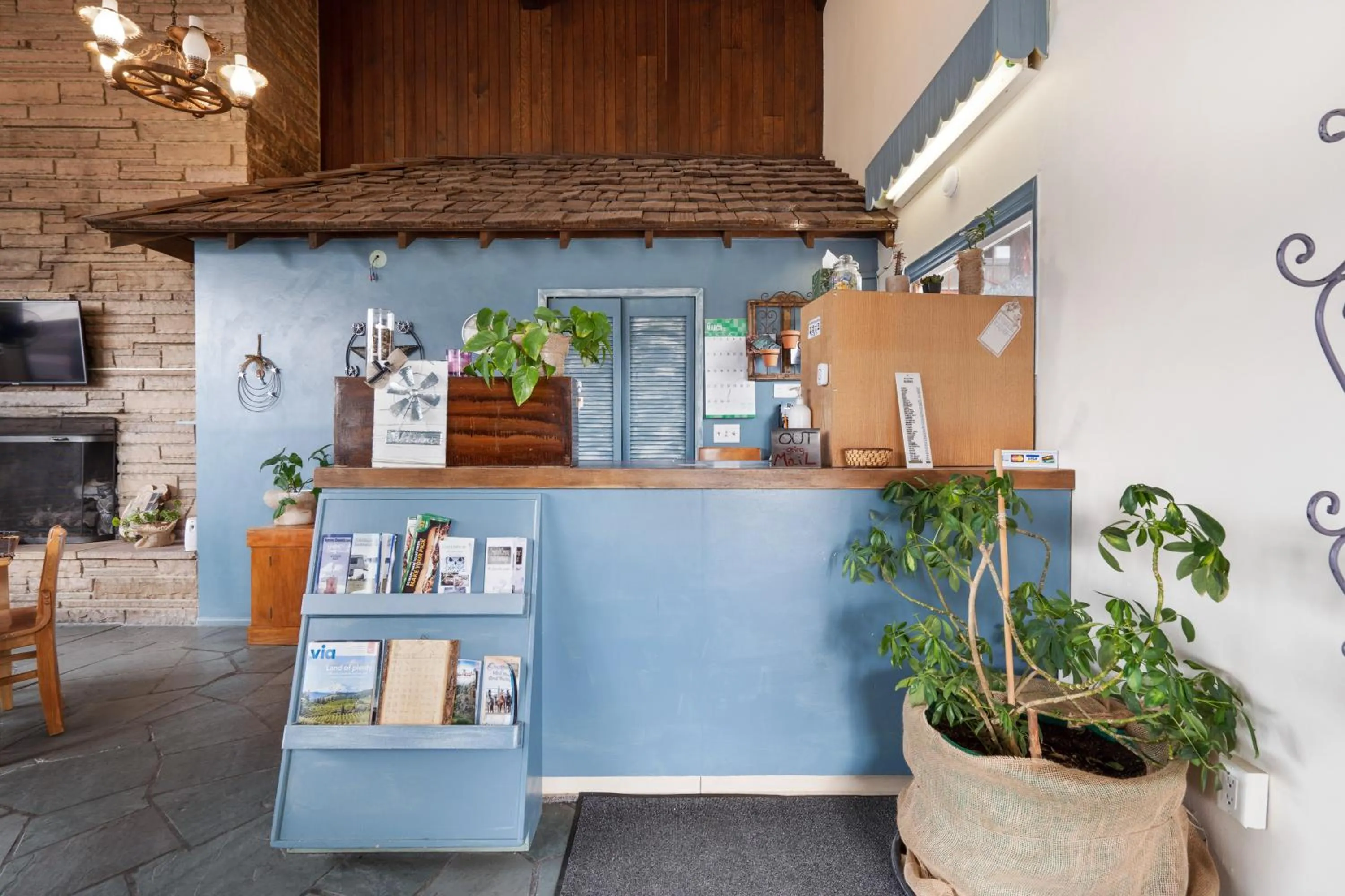 Lobby or reception in OYO Silver Spur Burns Hwy 20