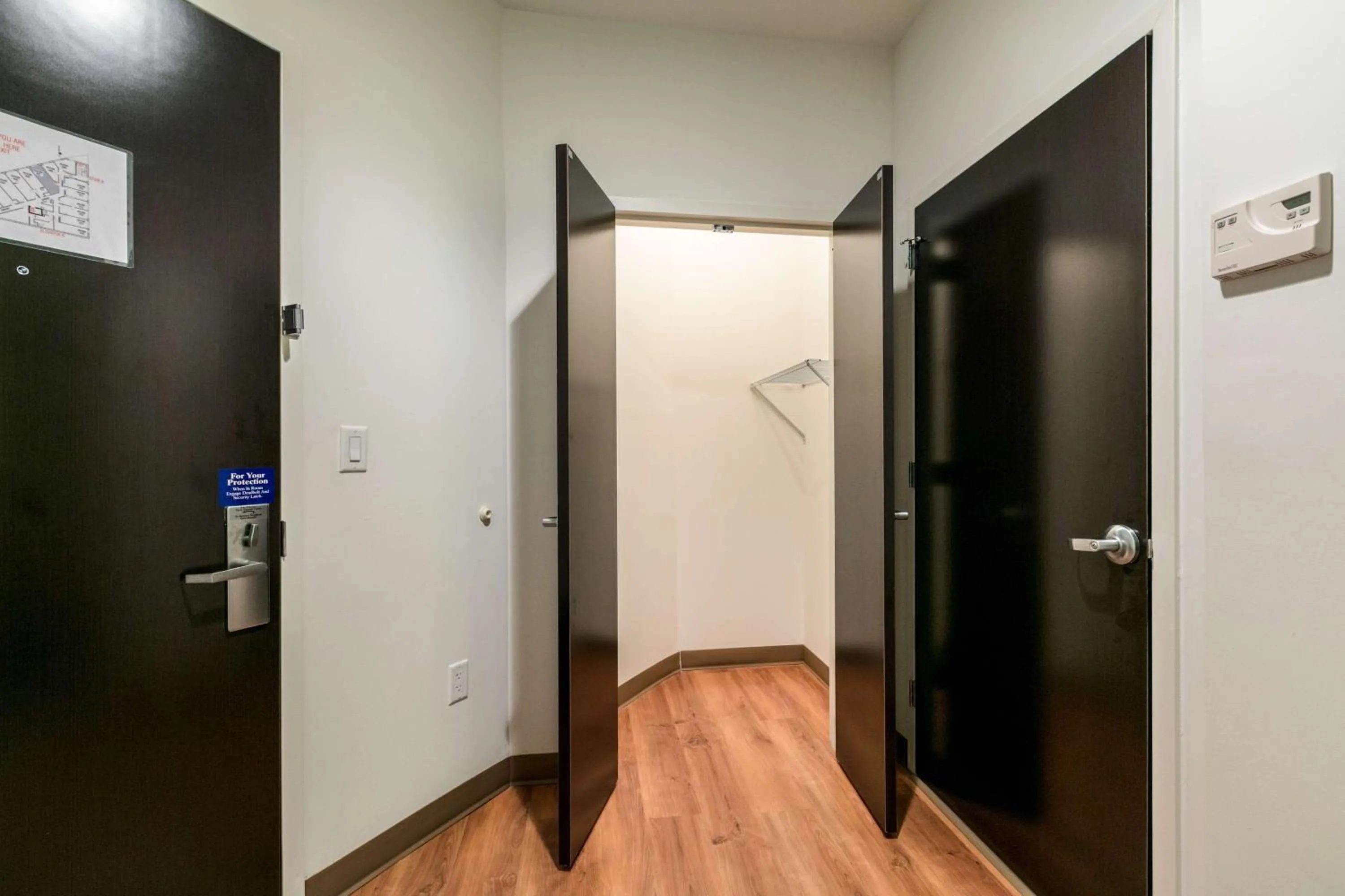 On site in Feather Factory Hotel