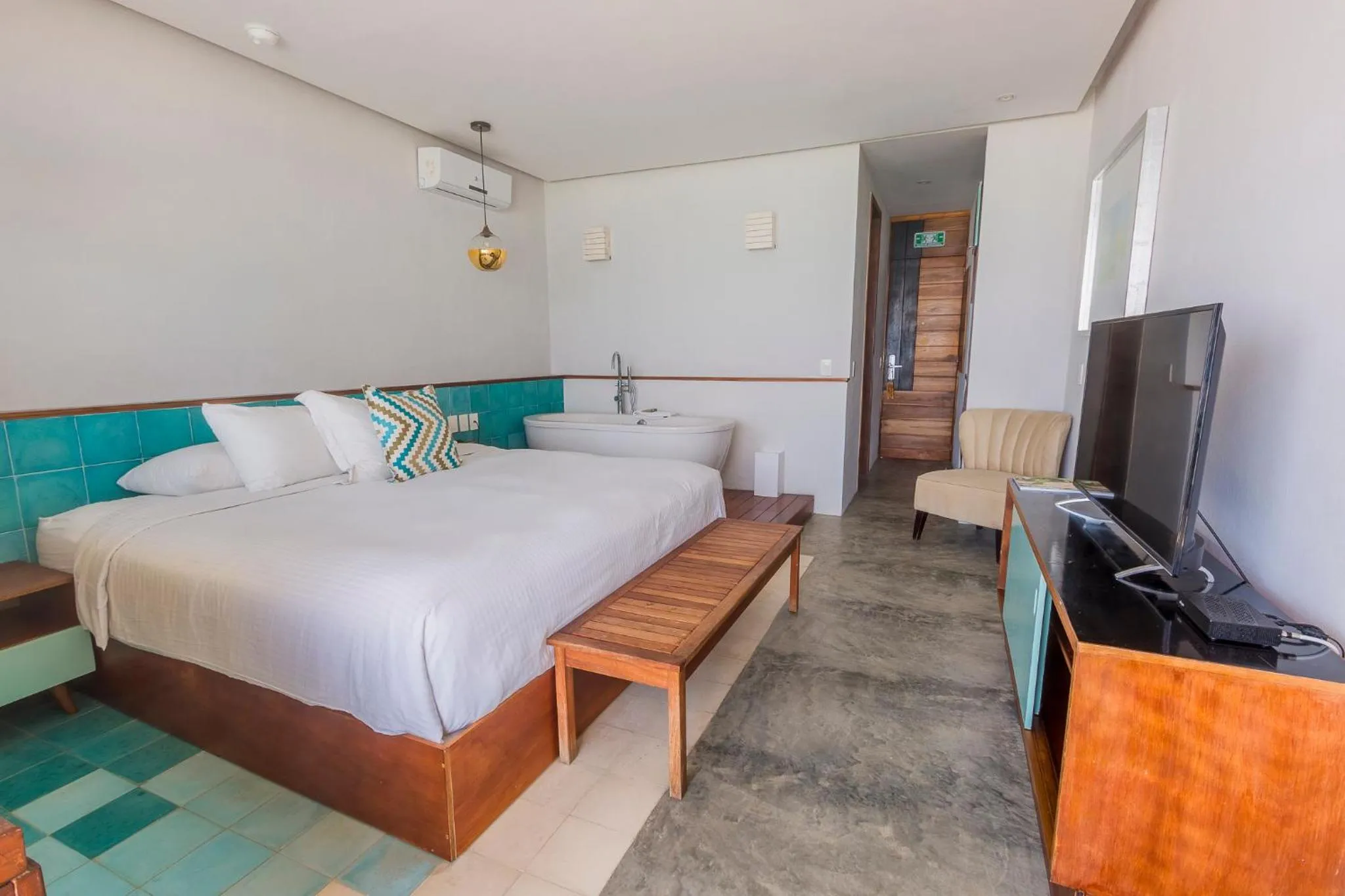 Bedroom, Bed in O' Tulum Boutique Hotel - Adults Only