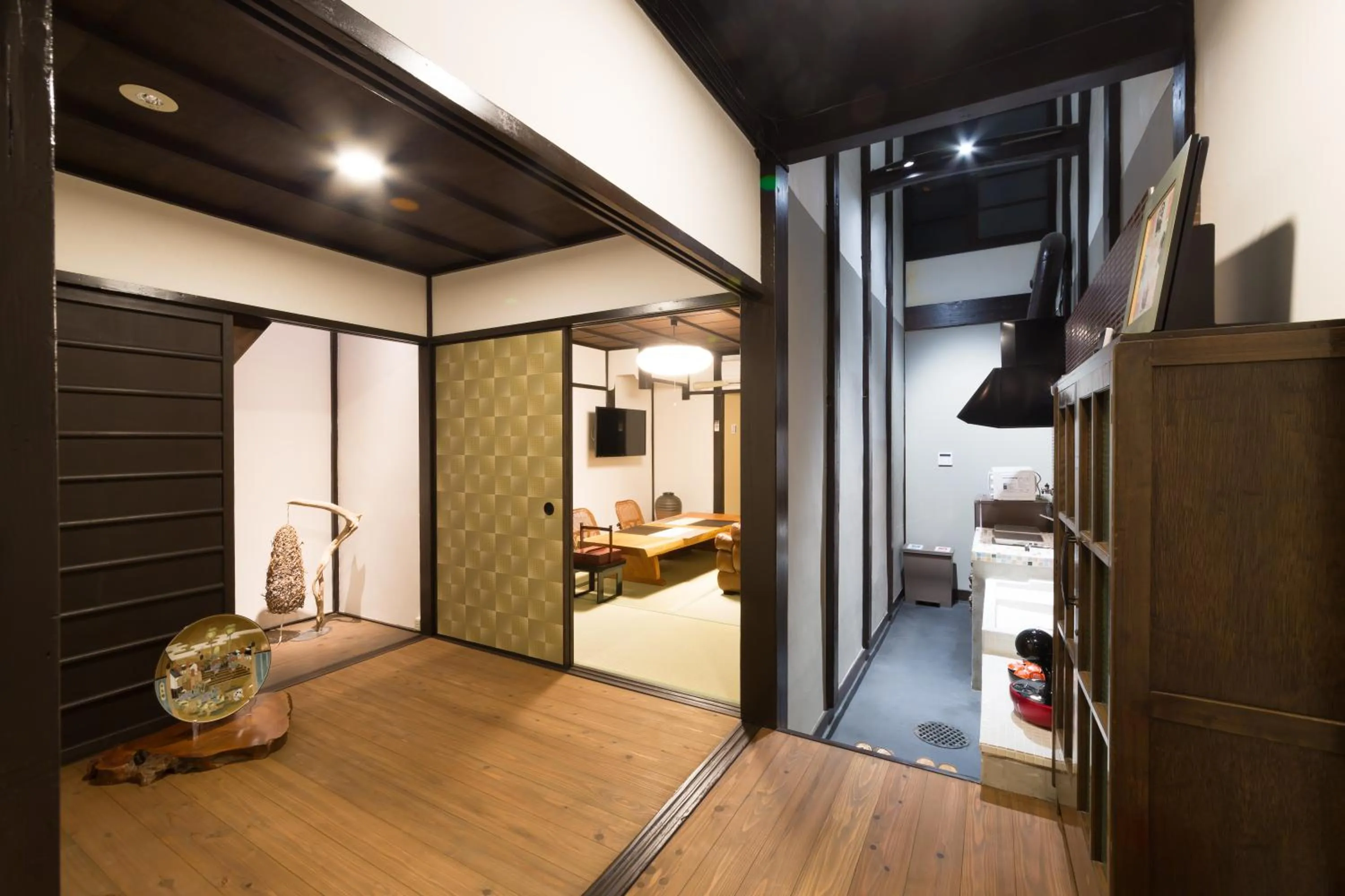 Kitchen or kitchenette in Kyotoya Suzakuan