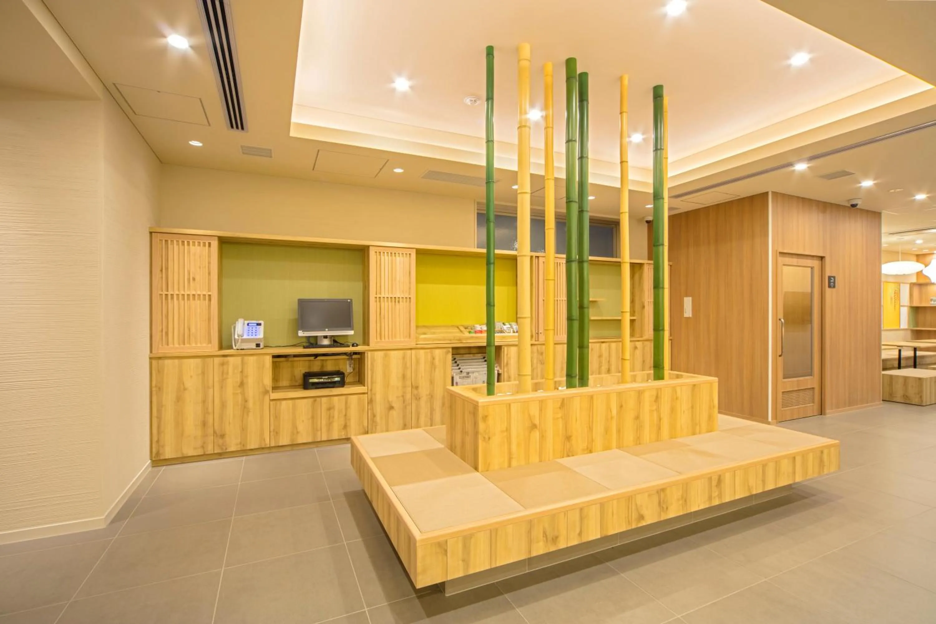 Lobby or reception in Sotetsu Fresa Inn Kyoto-Shijokarasuma