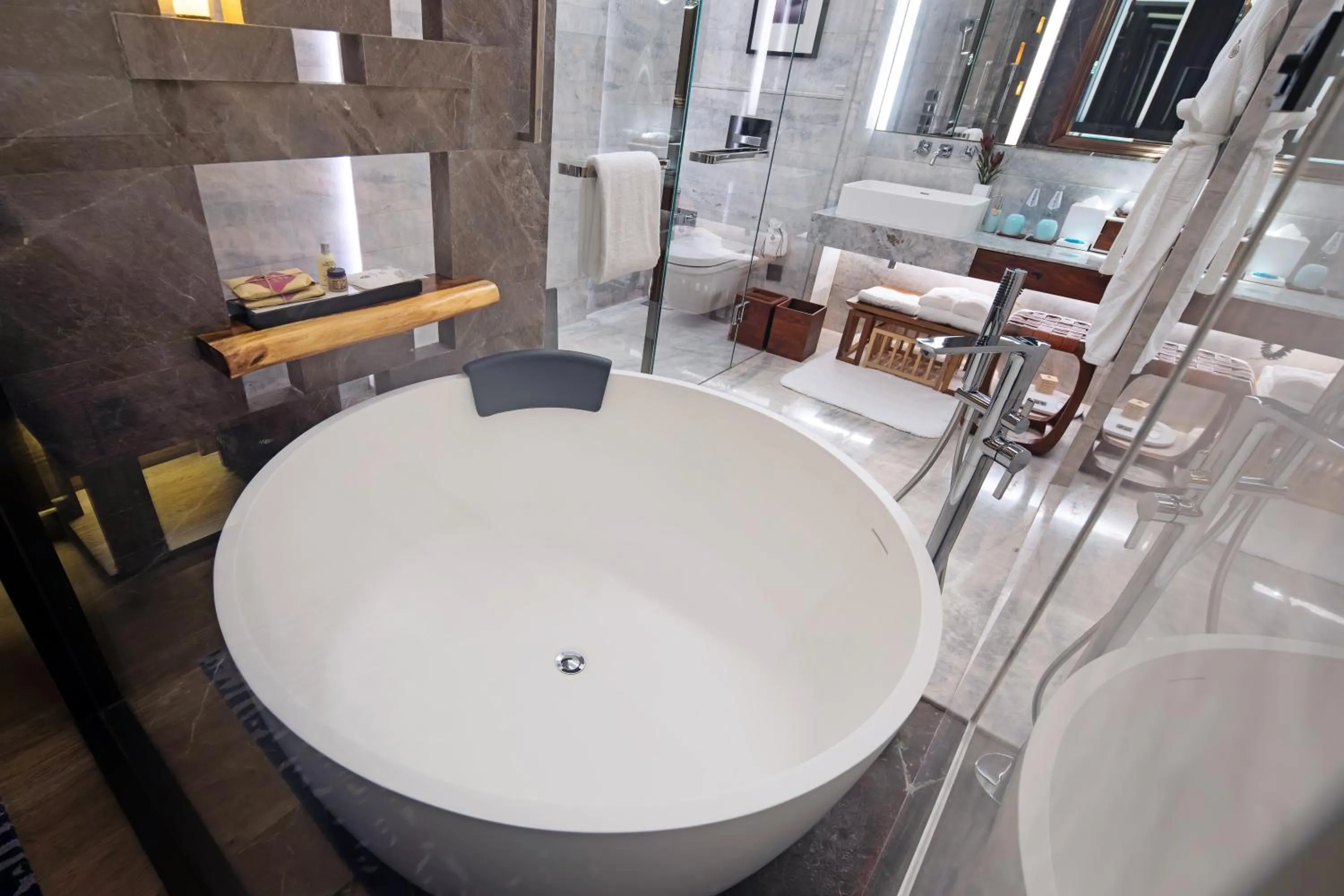 Toilet in The Anandi Hotel and SPA - Luxury Healing Hotel for Wellbeing