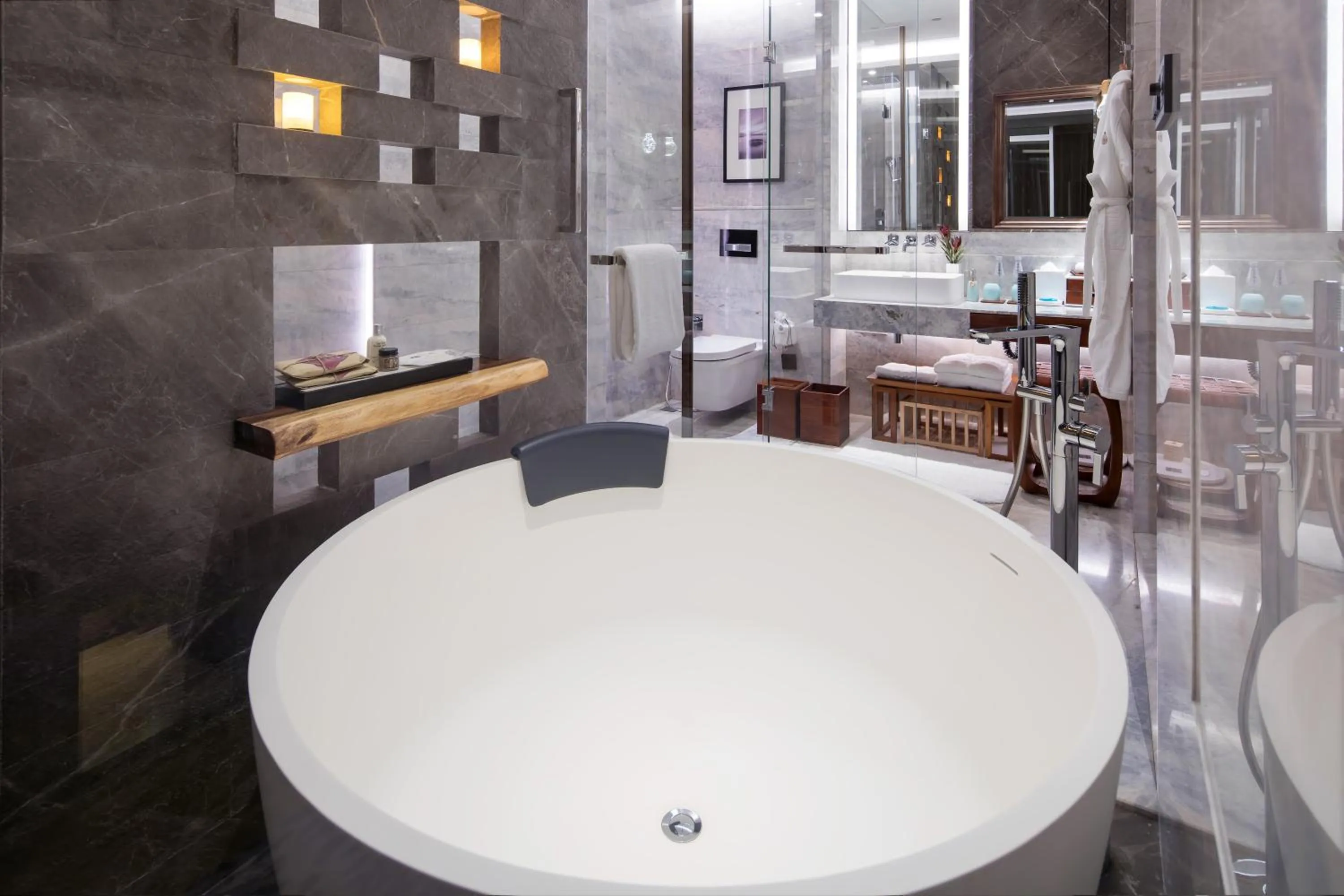 Toilet in The Anandi Hotel and SPA - Luxury Healing Hotel for Wellbeing