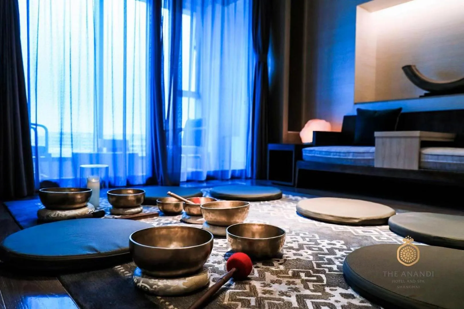 Bed in The Anandi Hotel and SPA - Luxury Healing Hotel for Wellbeing