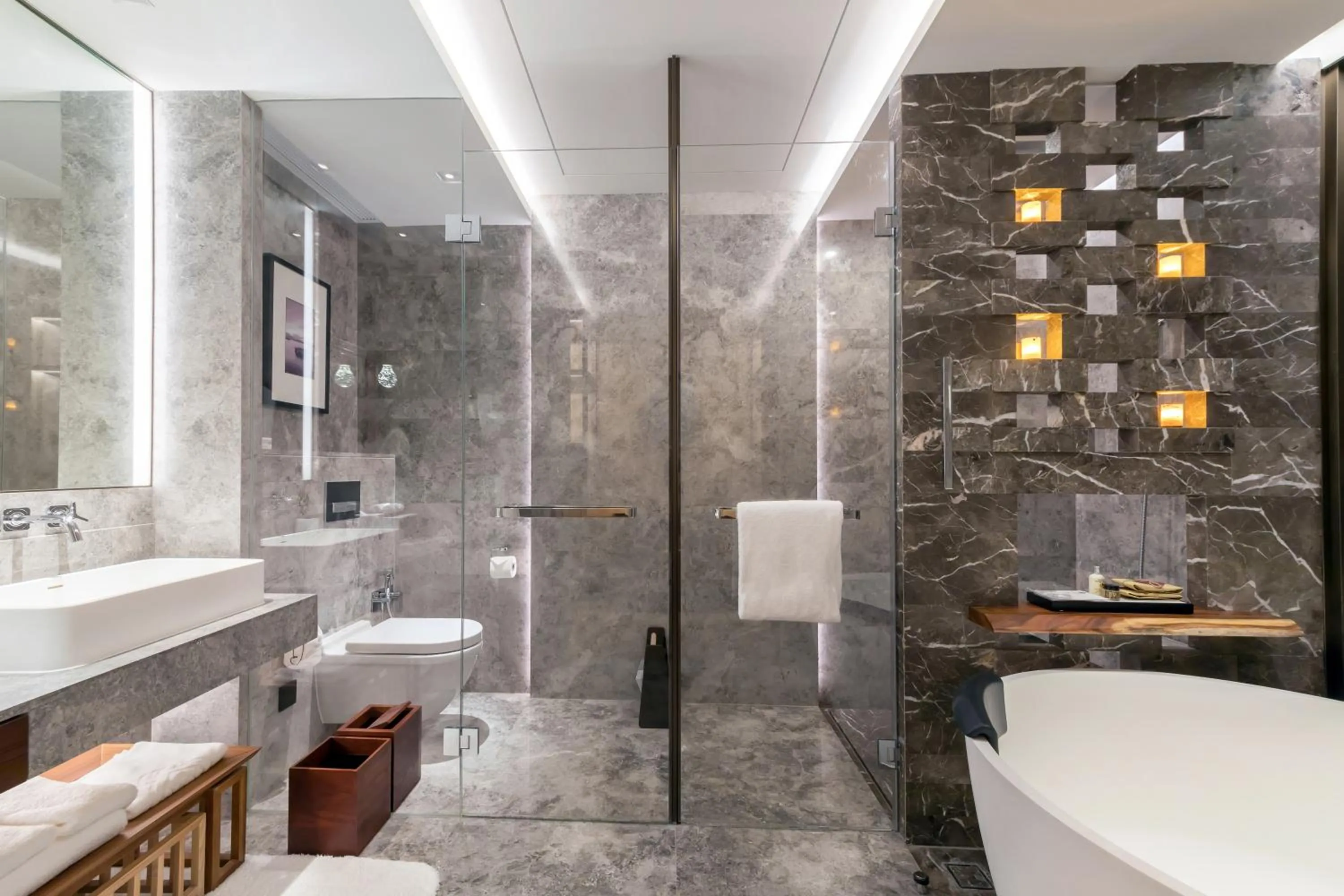 Toilet in The Anandi Hotel and SPA - Luxury Healing Hotel for Wellbeing