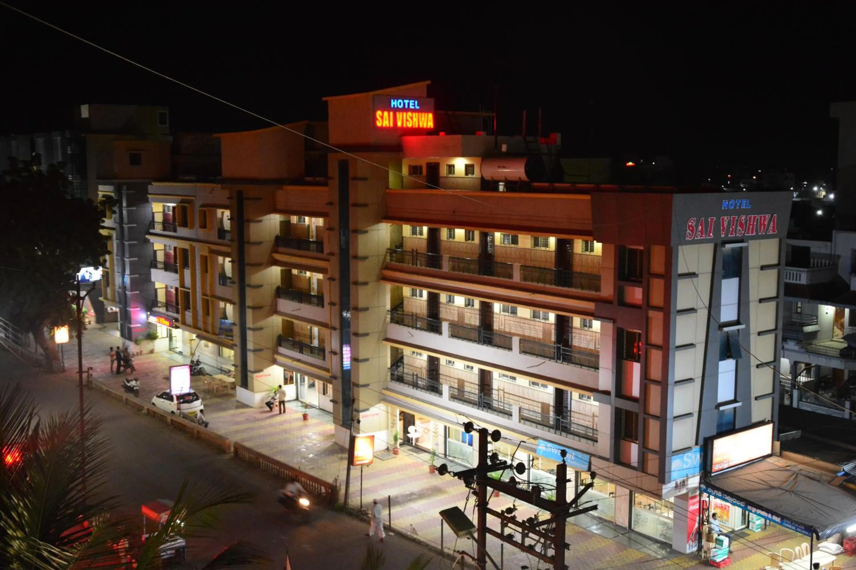 Property logo or sign in Hotel Sai Vishwa