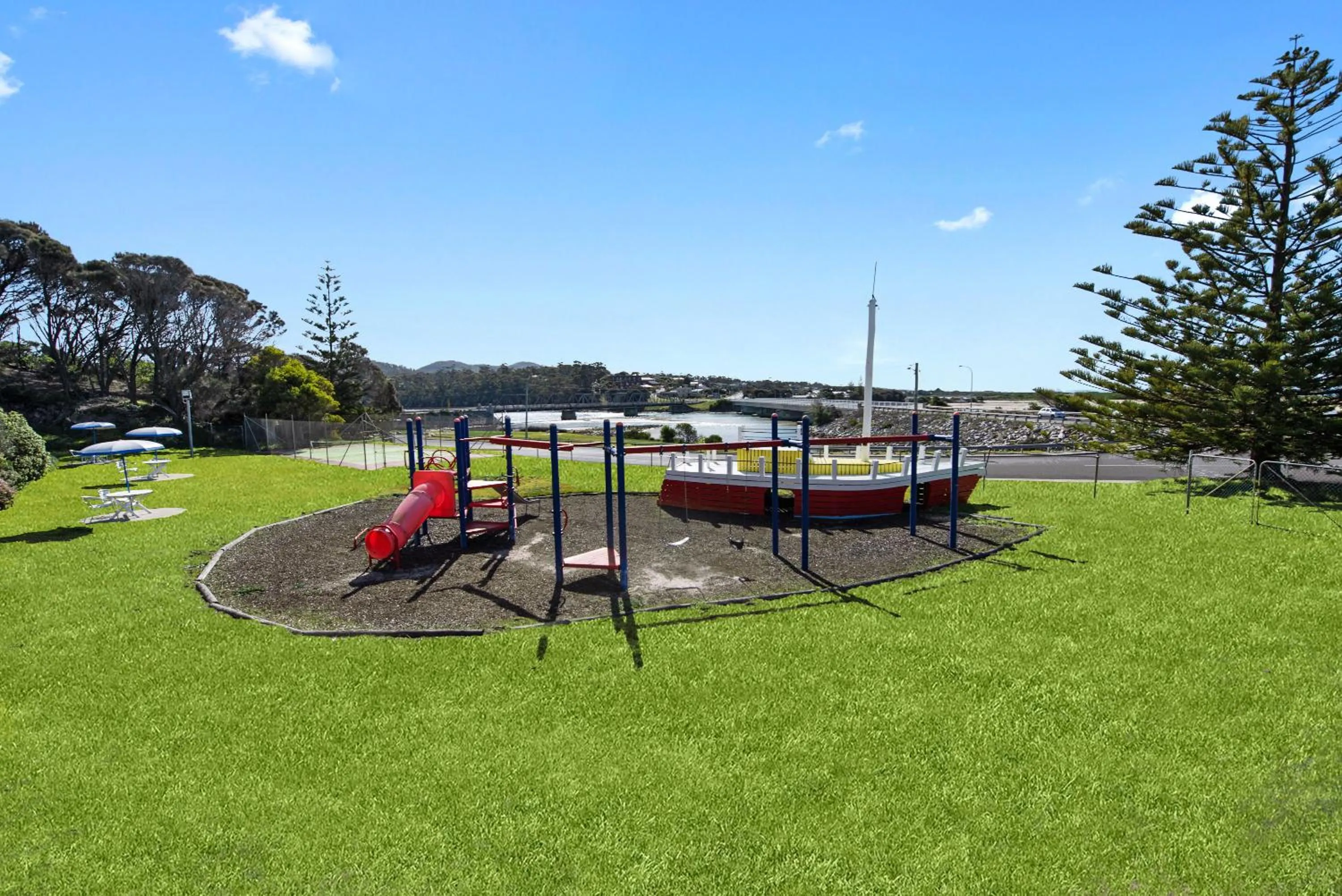 Children play ground in Scamander Beach Resort