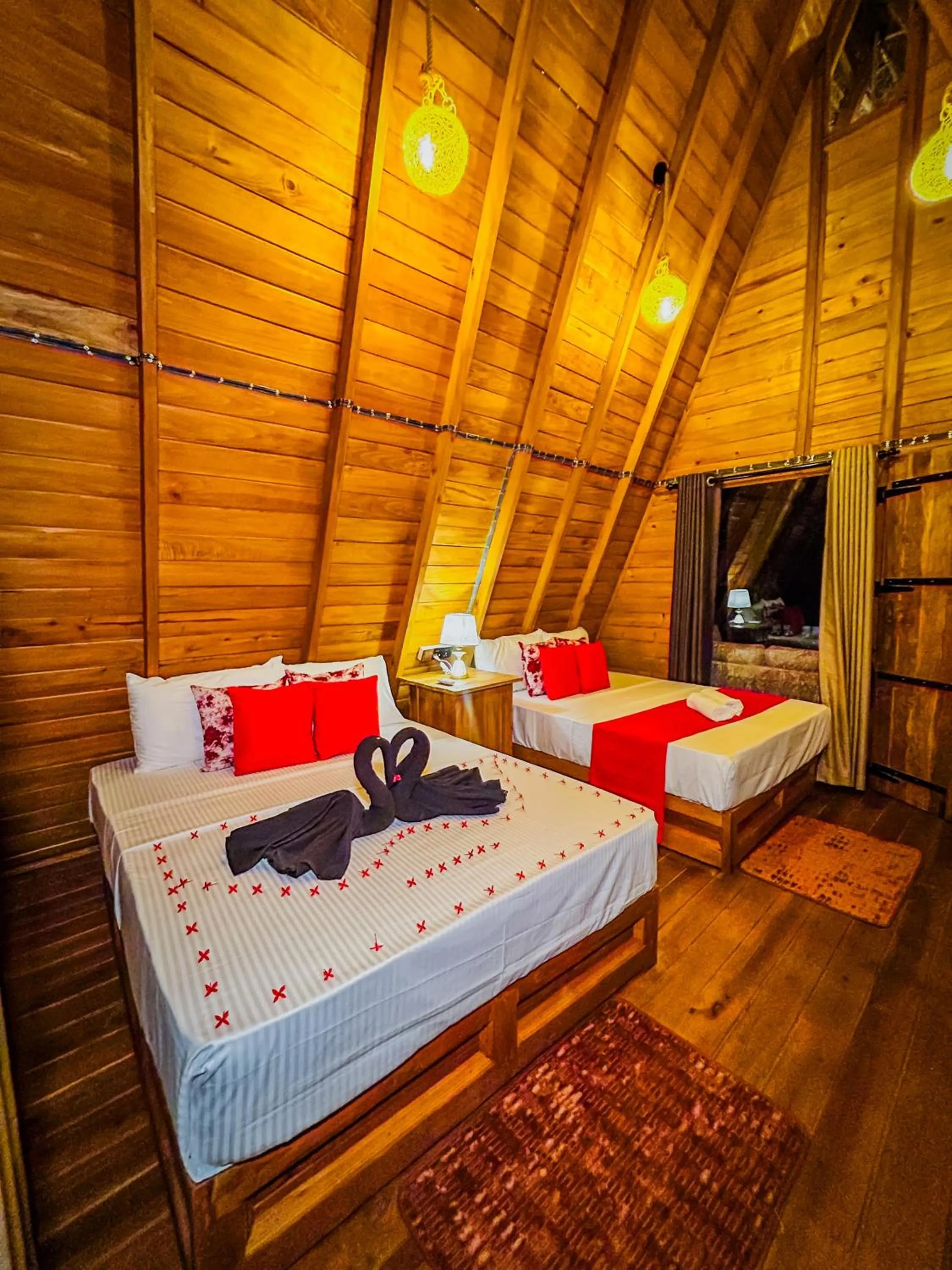 Bed in Ama Villa - Habarana