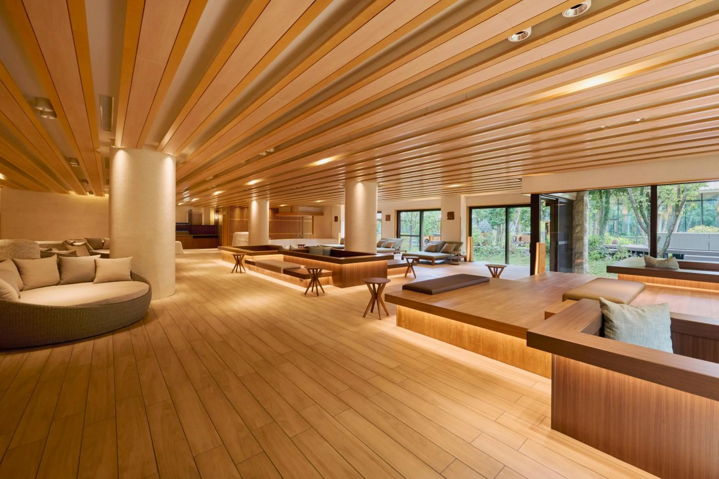 Bed in Akazawa Onsen Hotel