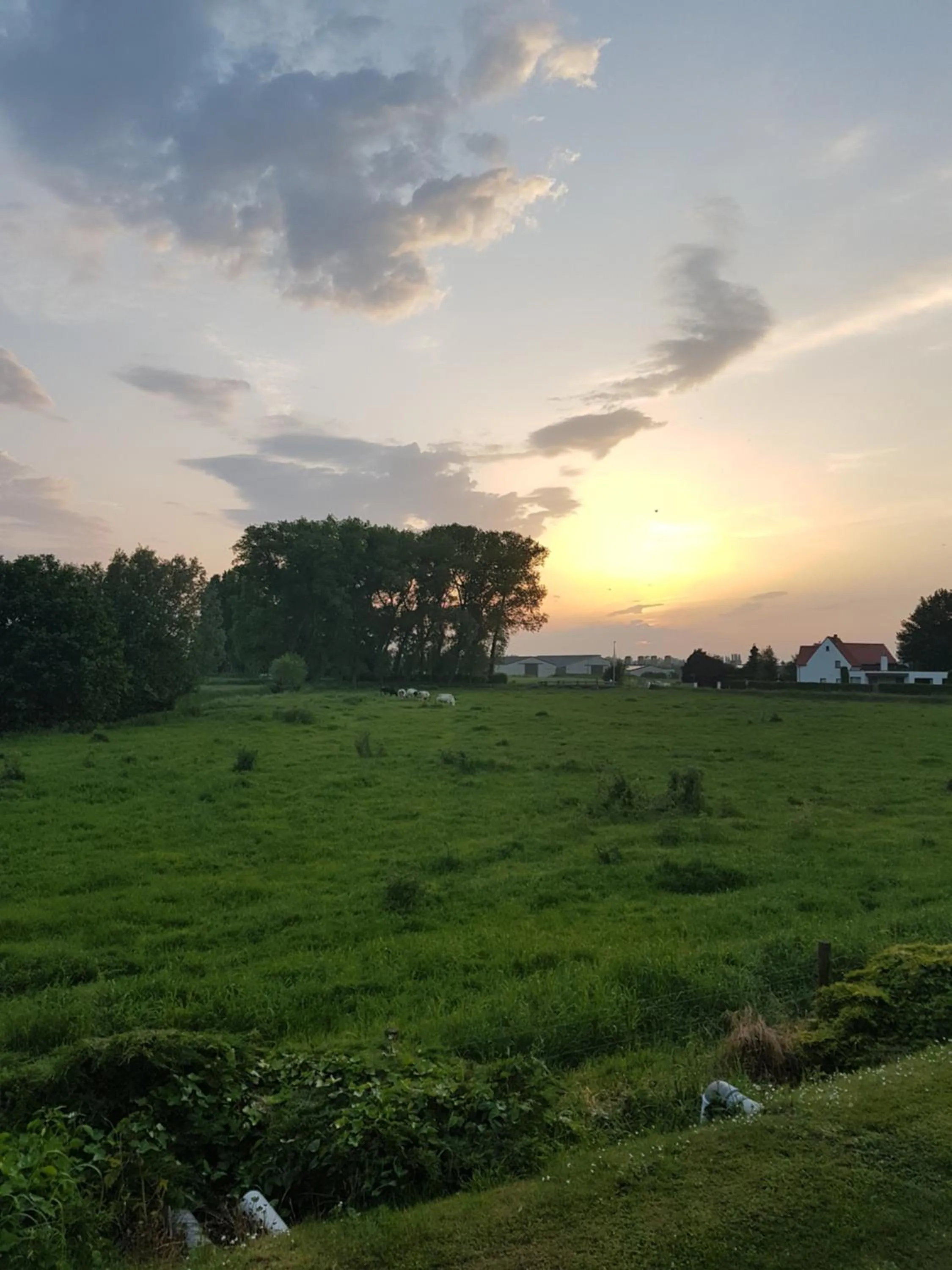 Sunset in Hotel De Stokerij