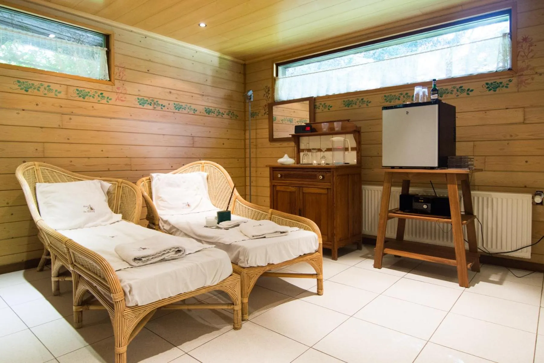 Sauna in Hotel De Stokerij