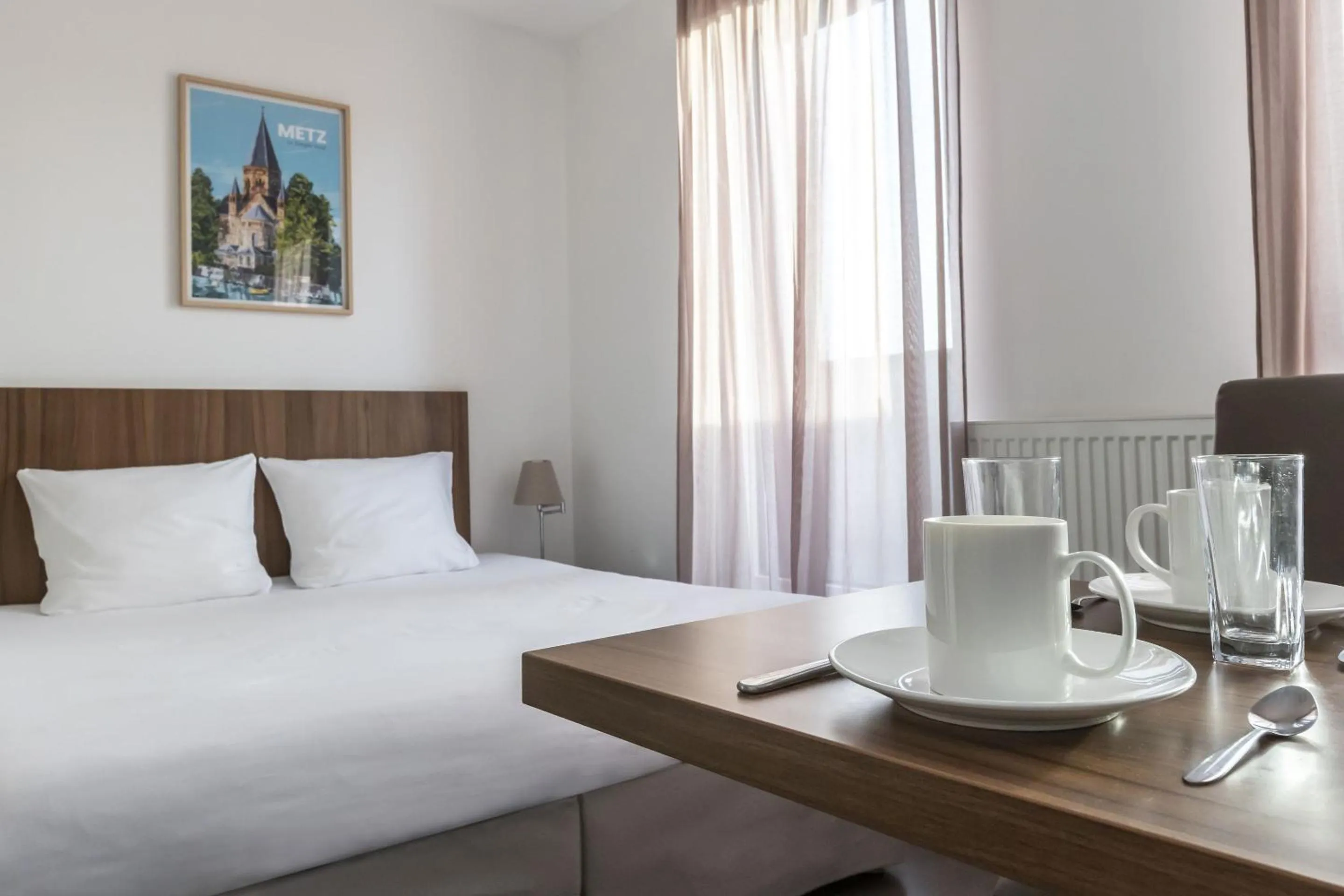 Bed in Appart Hotel Odalys City Metz Manufacture