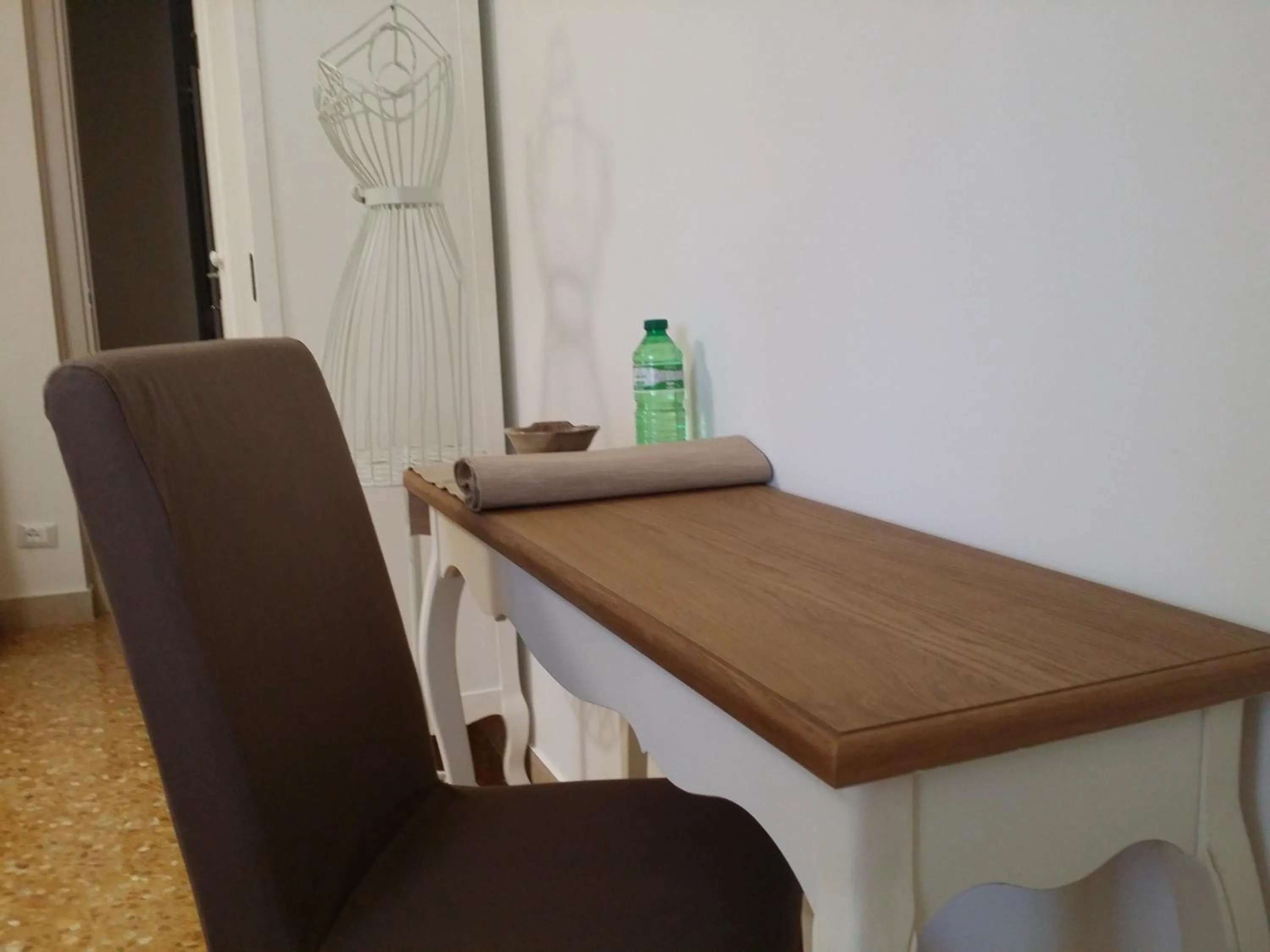 Seating area in Piazza Marina