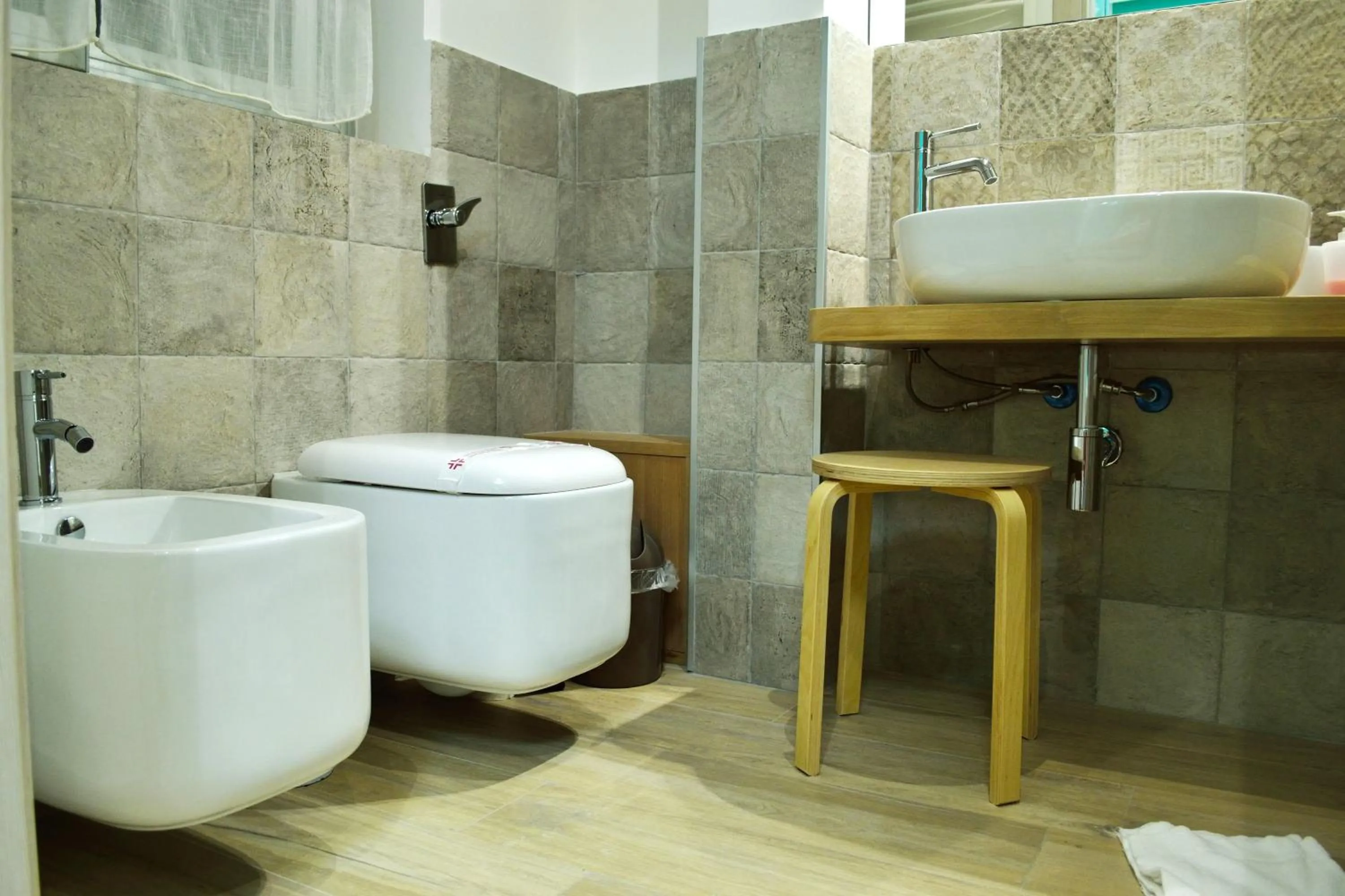 Bathroom in Piazza Marina