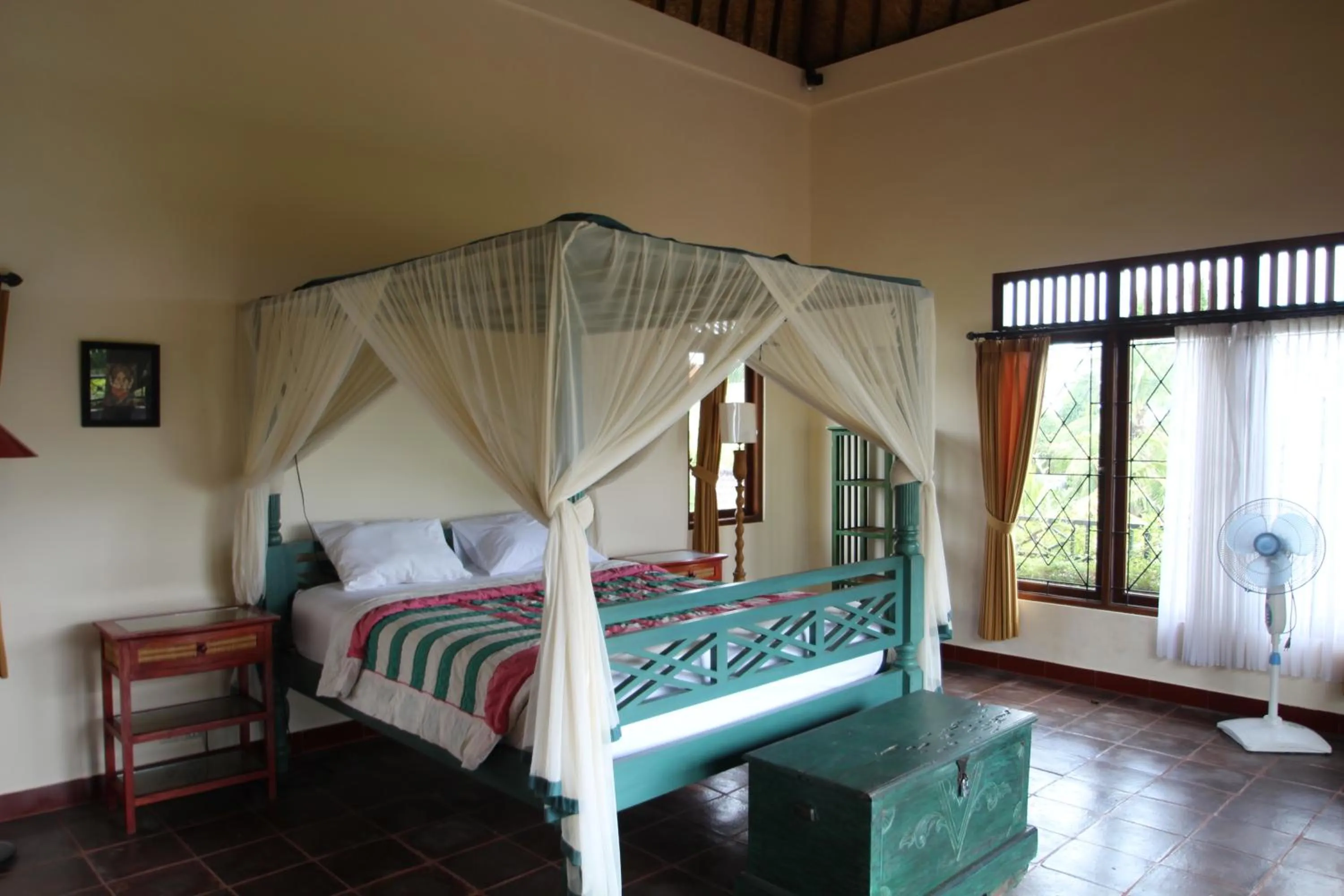 Bed in Uma Capung Mas Cottage