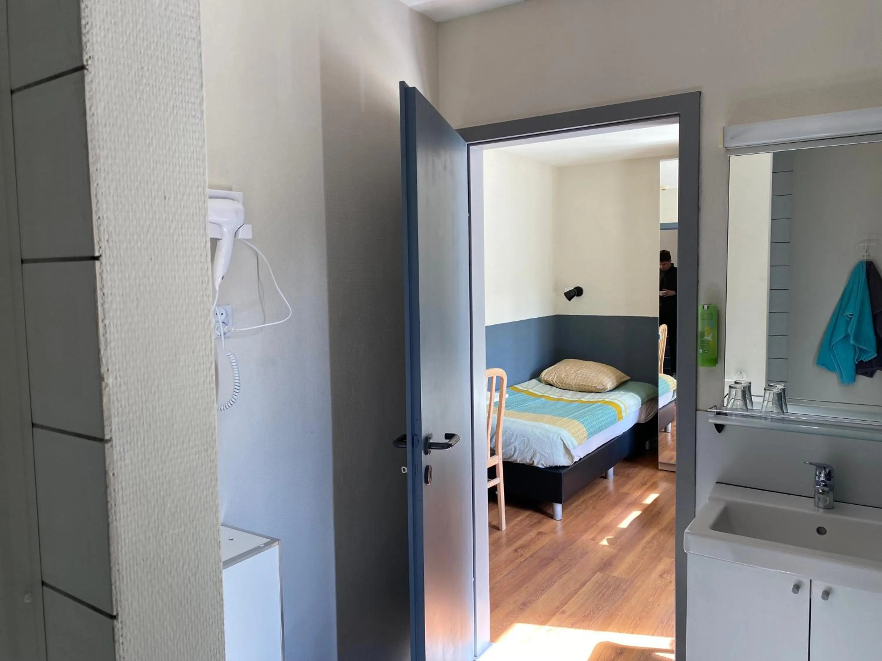 Bed in Hotel Fauwater