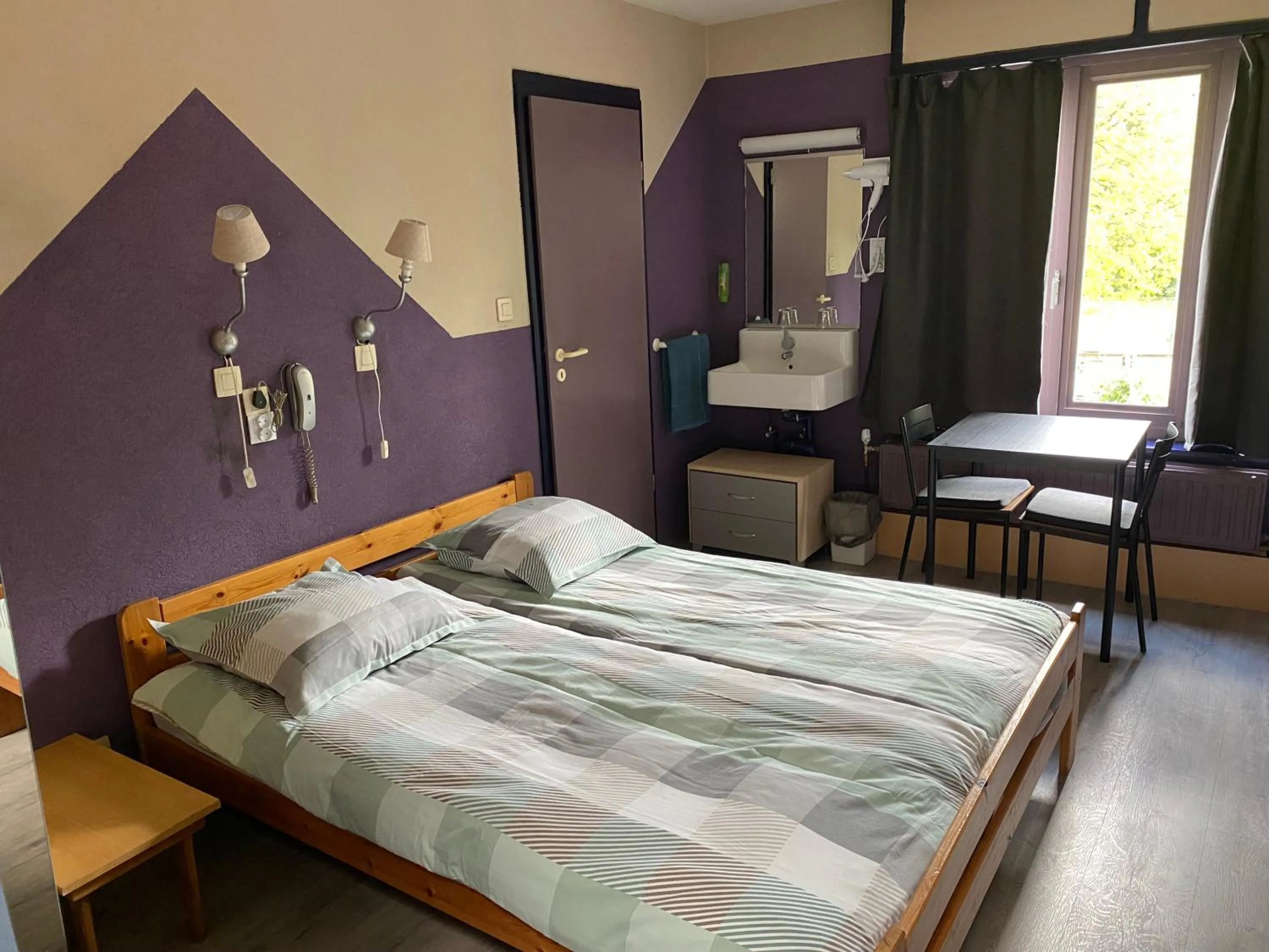 Bed in Hotel Fauwater