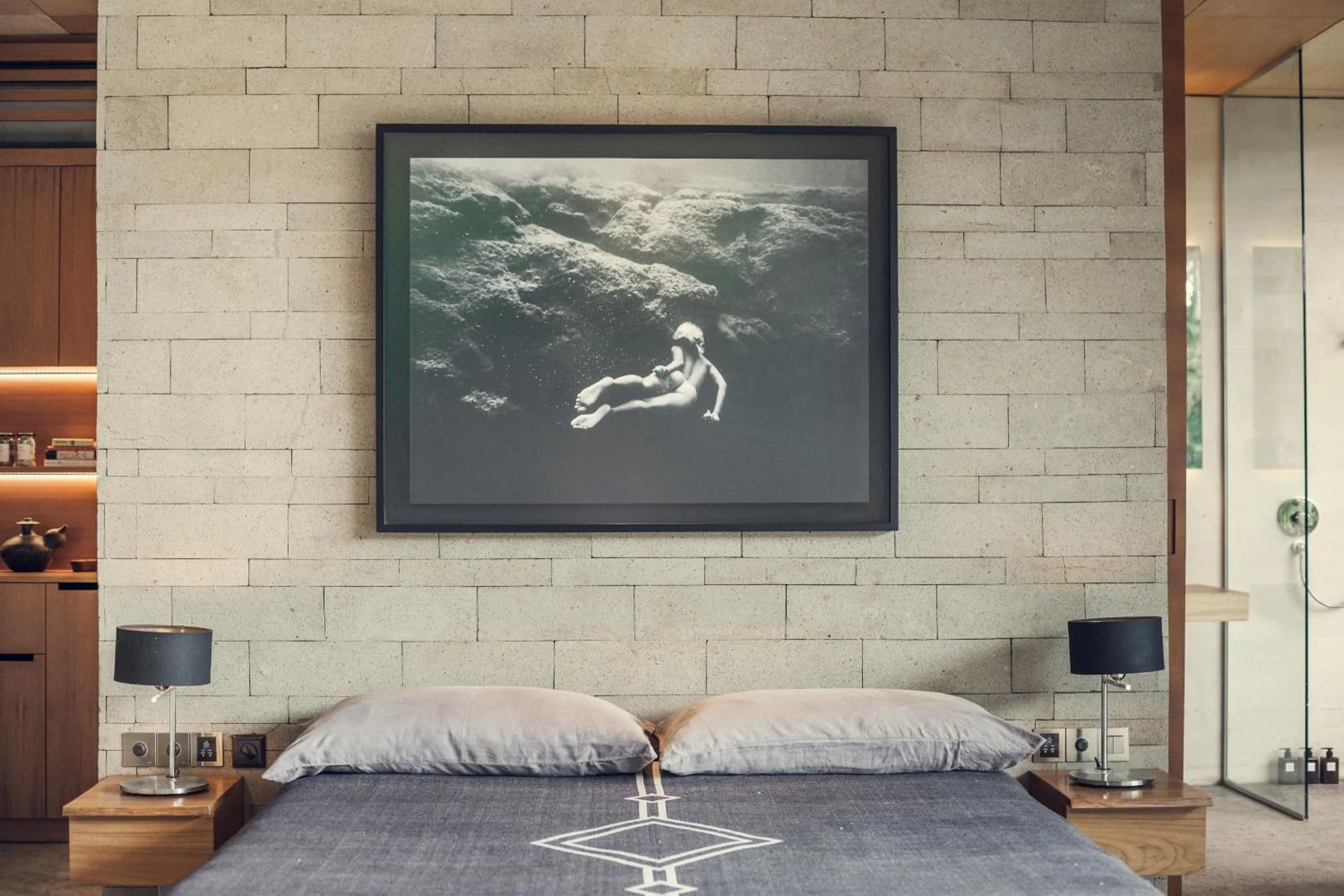 Decorative detail, Bed in The Slow