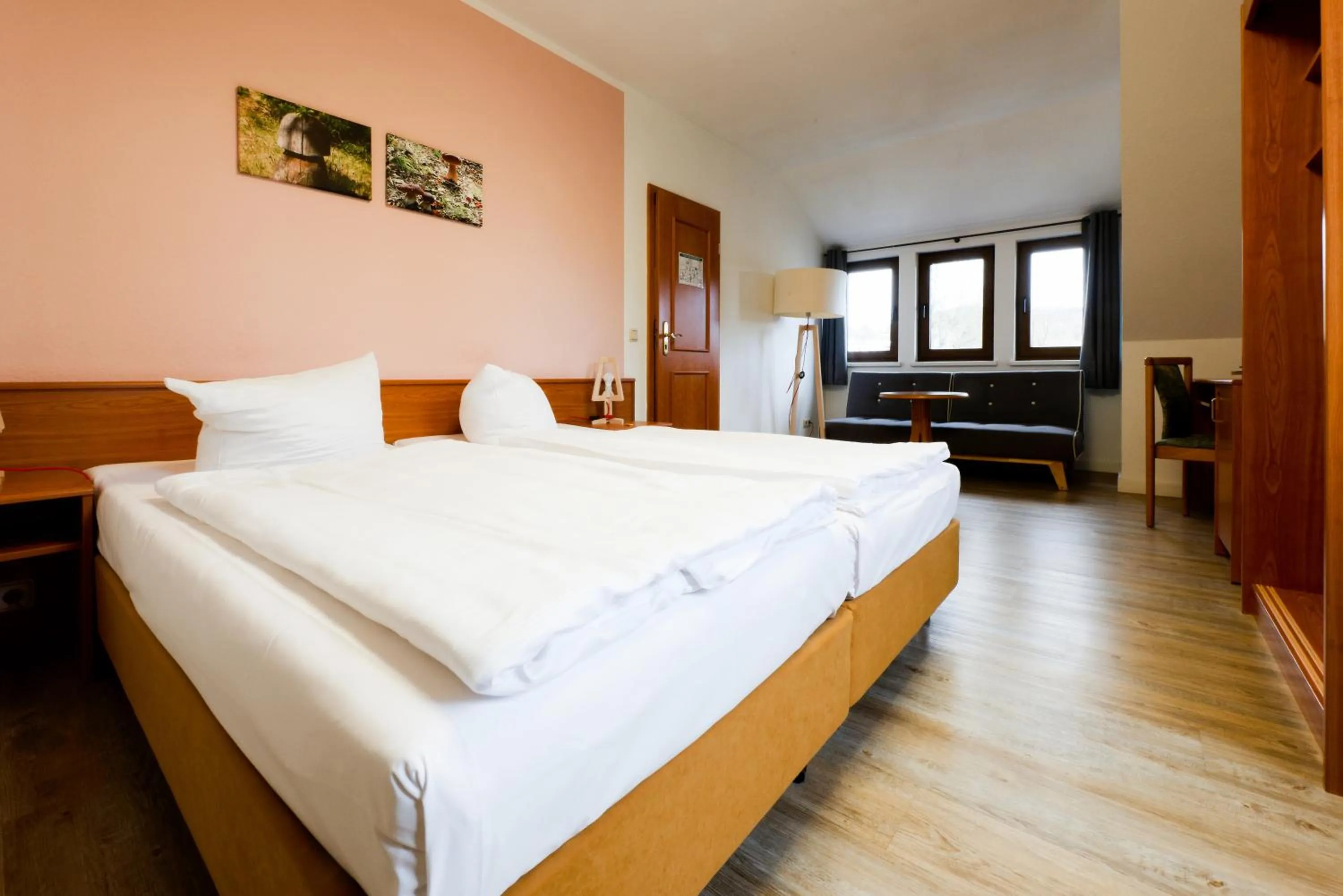 Bed in Landhaus Falkenstein