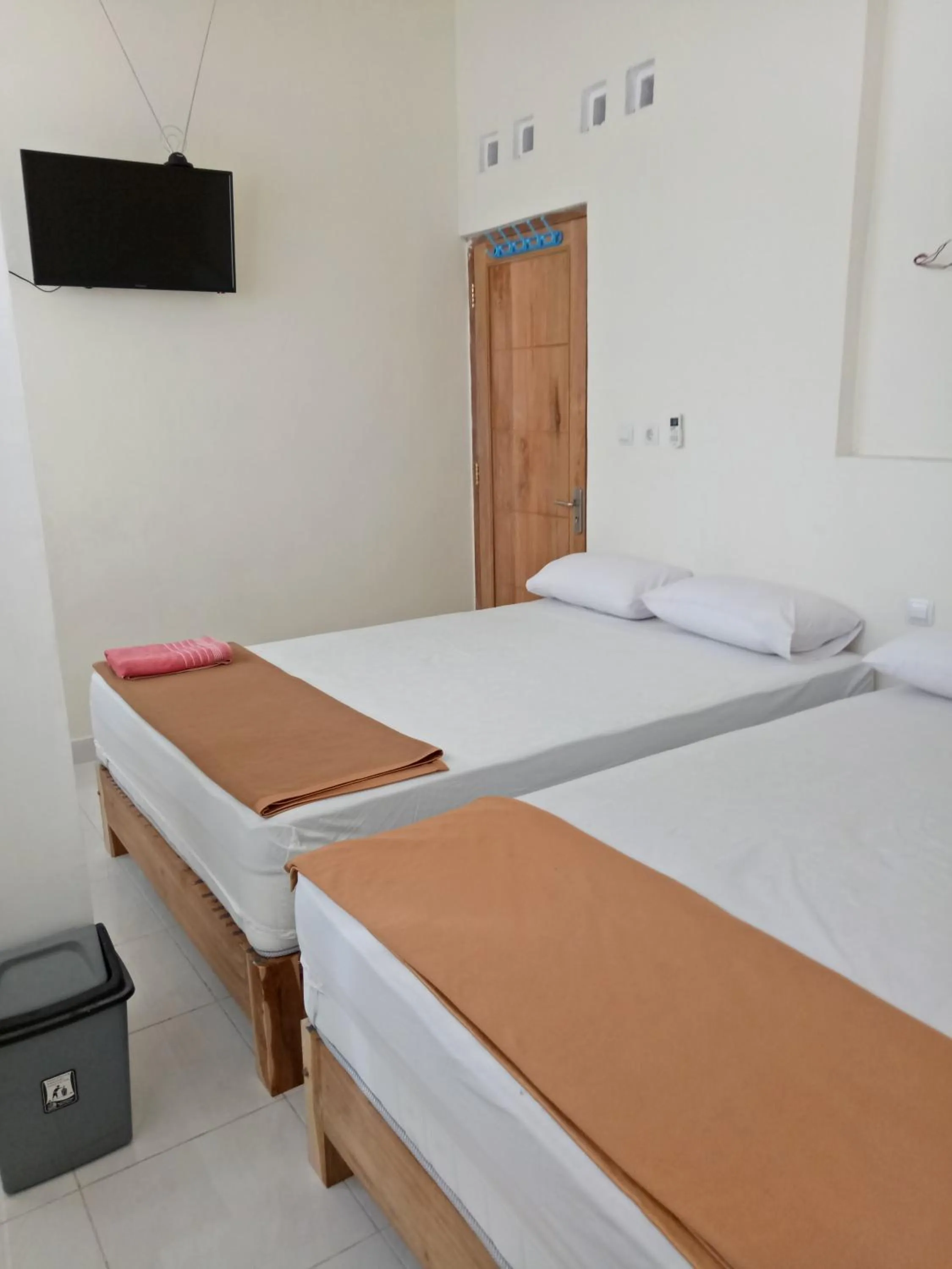 Bed in Losmen Fadel Malioboro Jogja