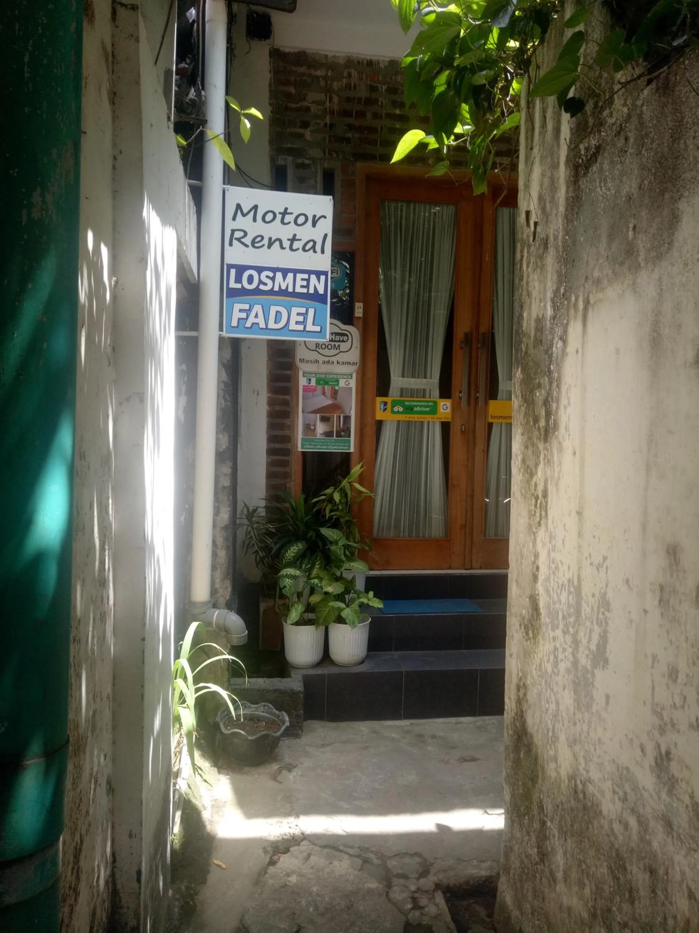 Property building in Losmen Fadel Malioboro Jogja