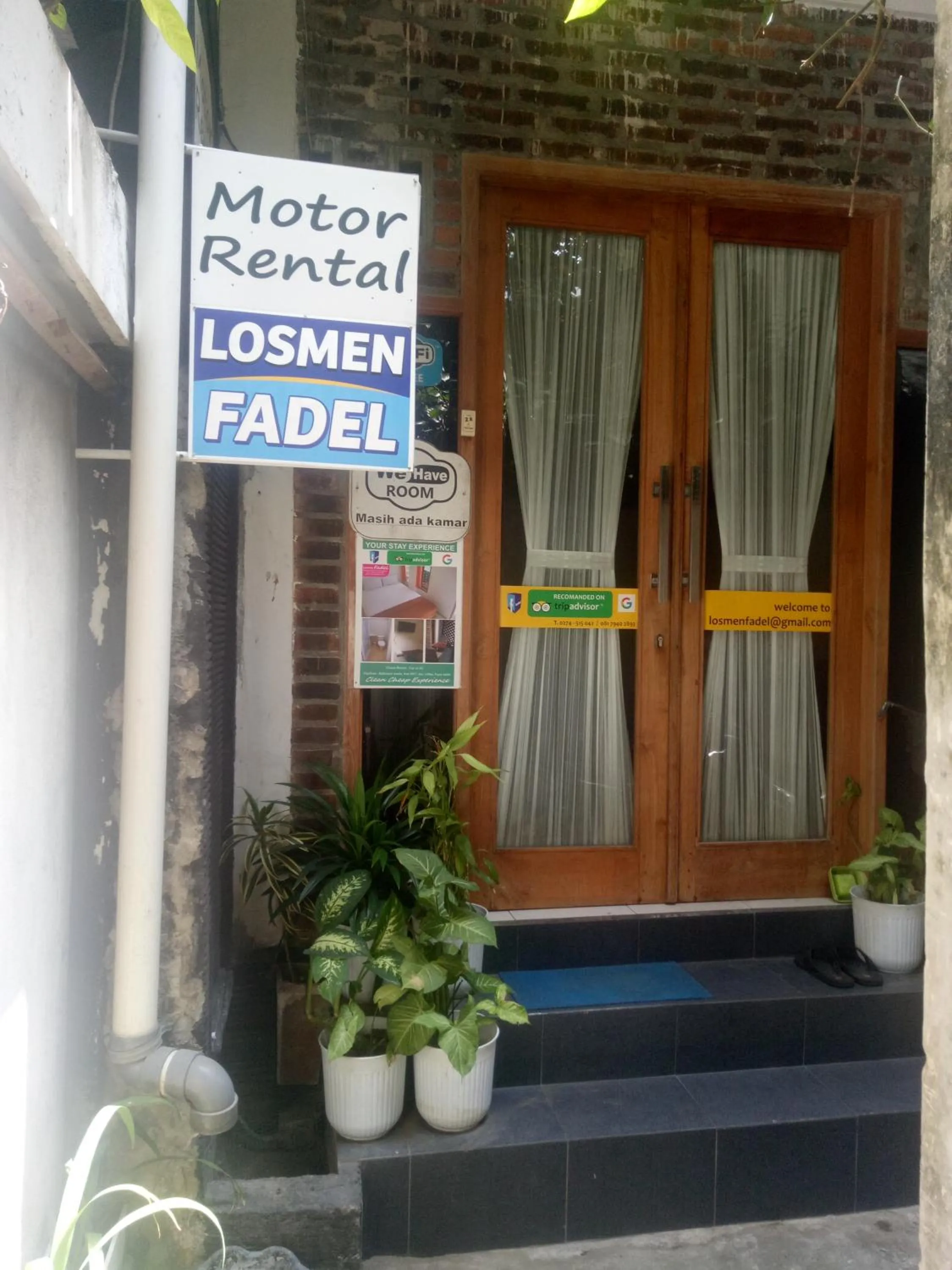 Property building in Losmen Fadel Malioboro Jogja