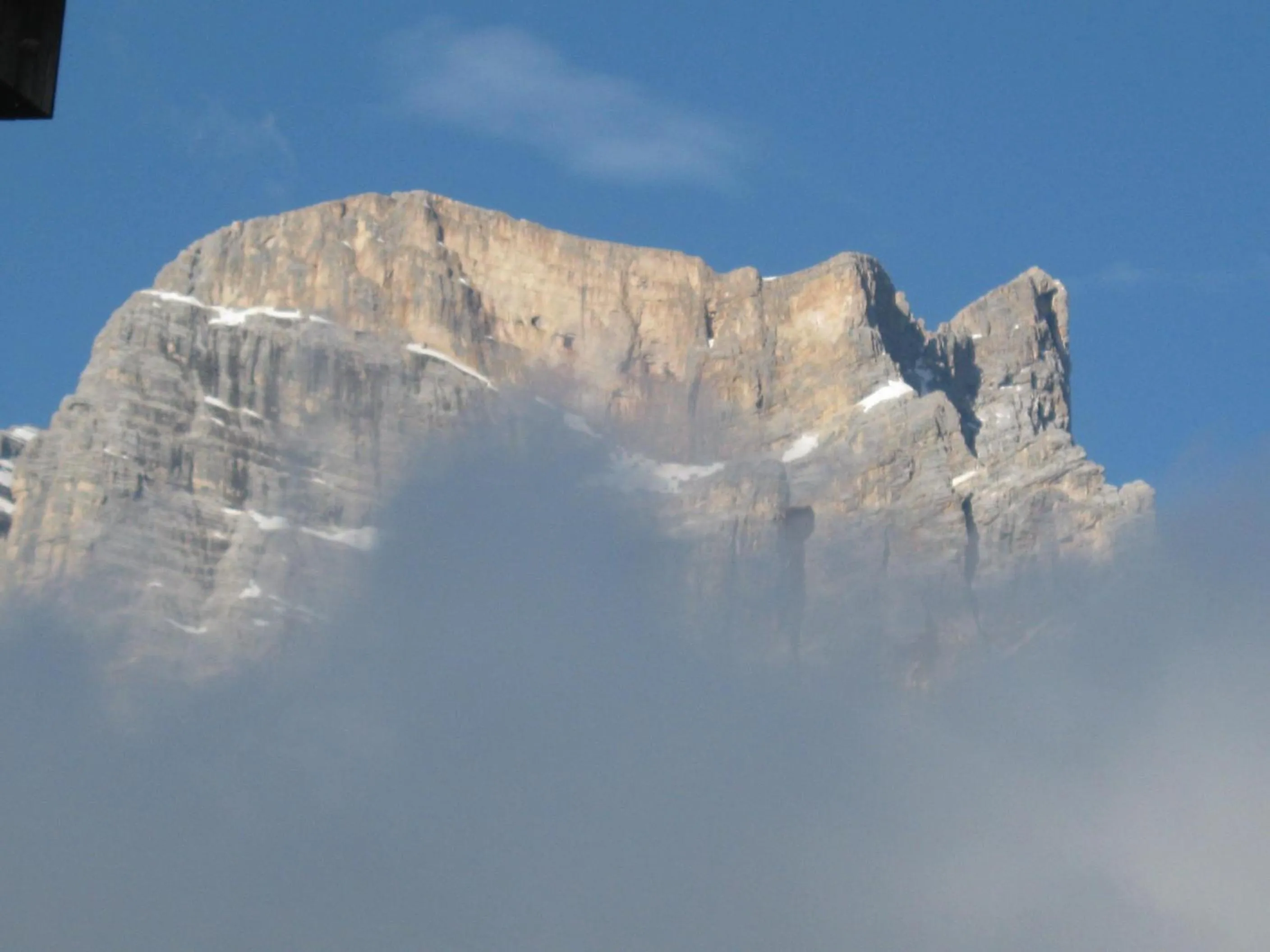 Mountain view in Hotel Albergo Dolomiti