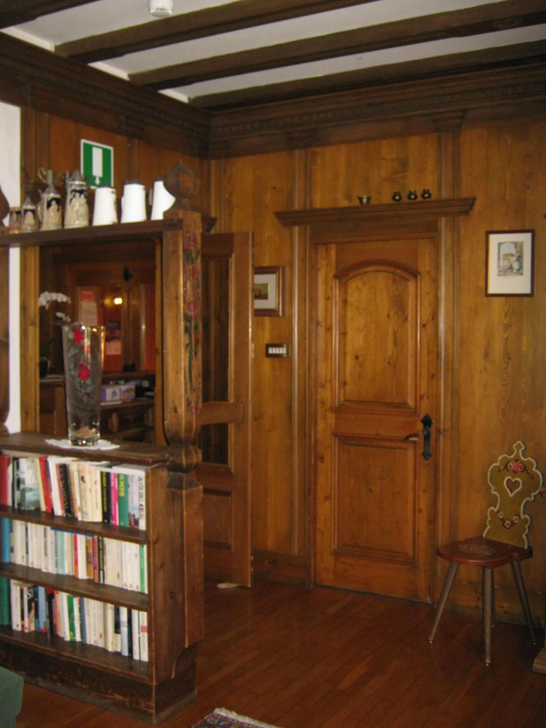 Communal lounge/ TV room in Hotel Albergo Dolomiti
