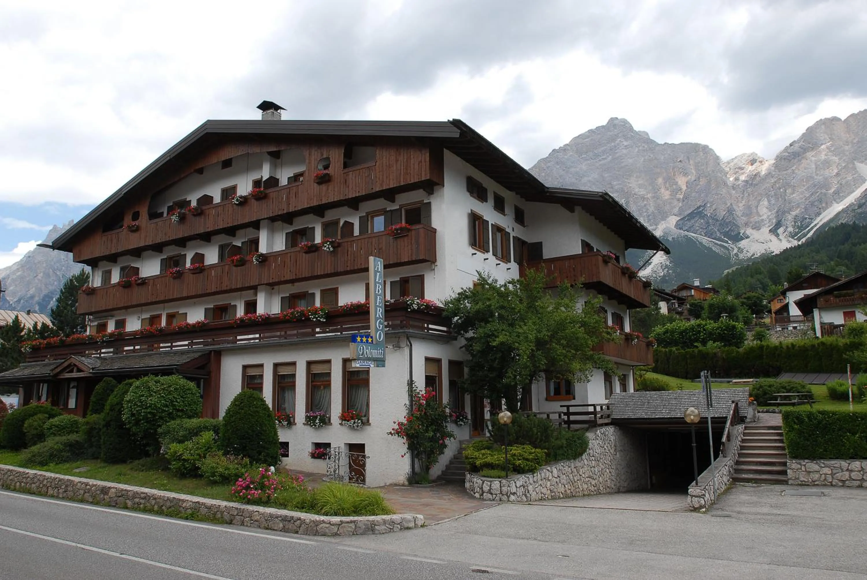 Property building in Hotel Albergo Dolomiti