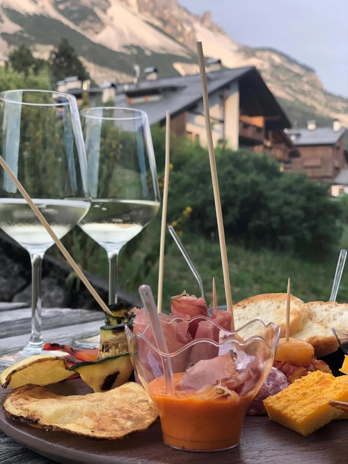 Meals in Hotel Albergo Dolomiti