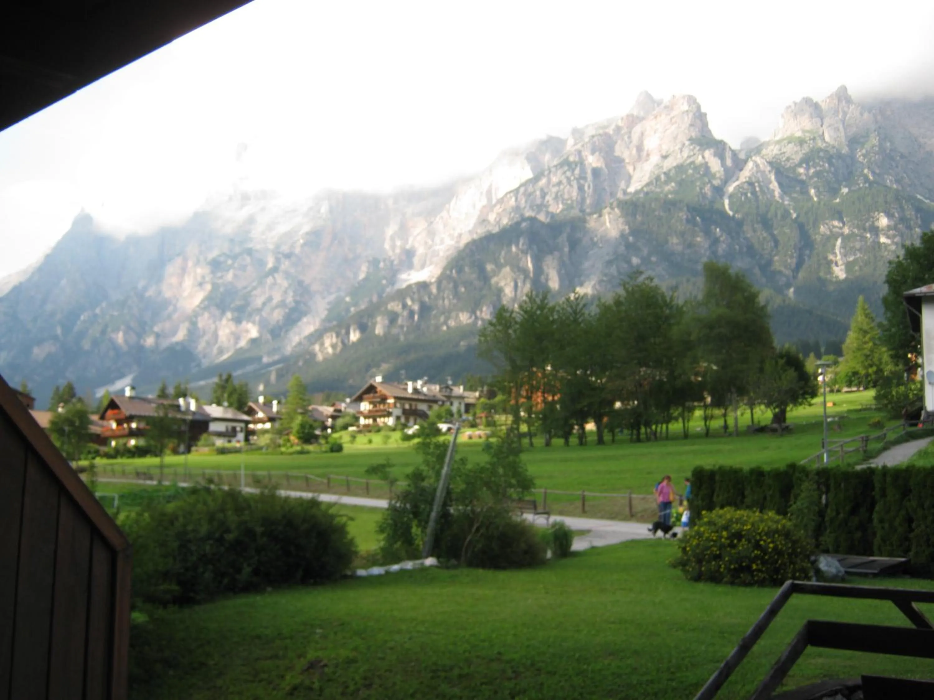 Mountain view in Hotel Albergo Dolomiti