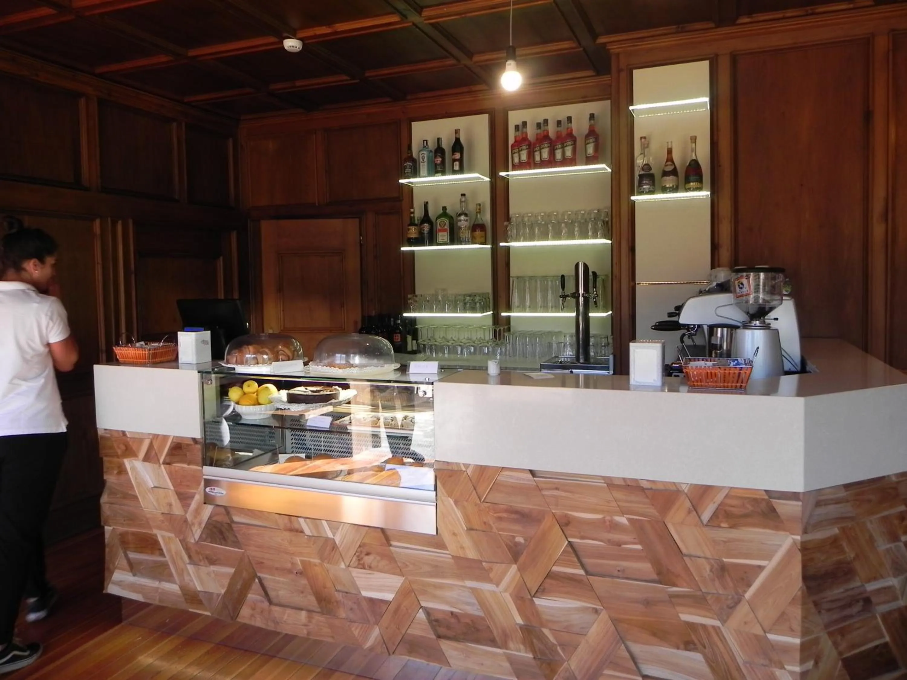 Lounge or bar in Hotel Albergo Dolomiti